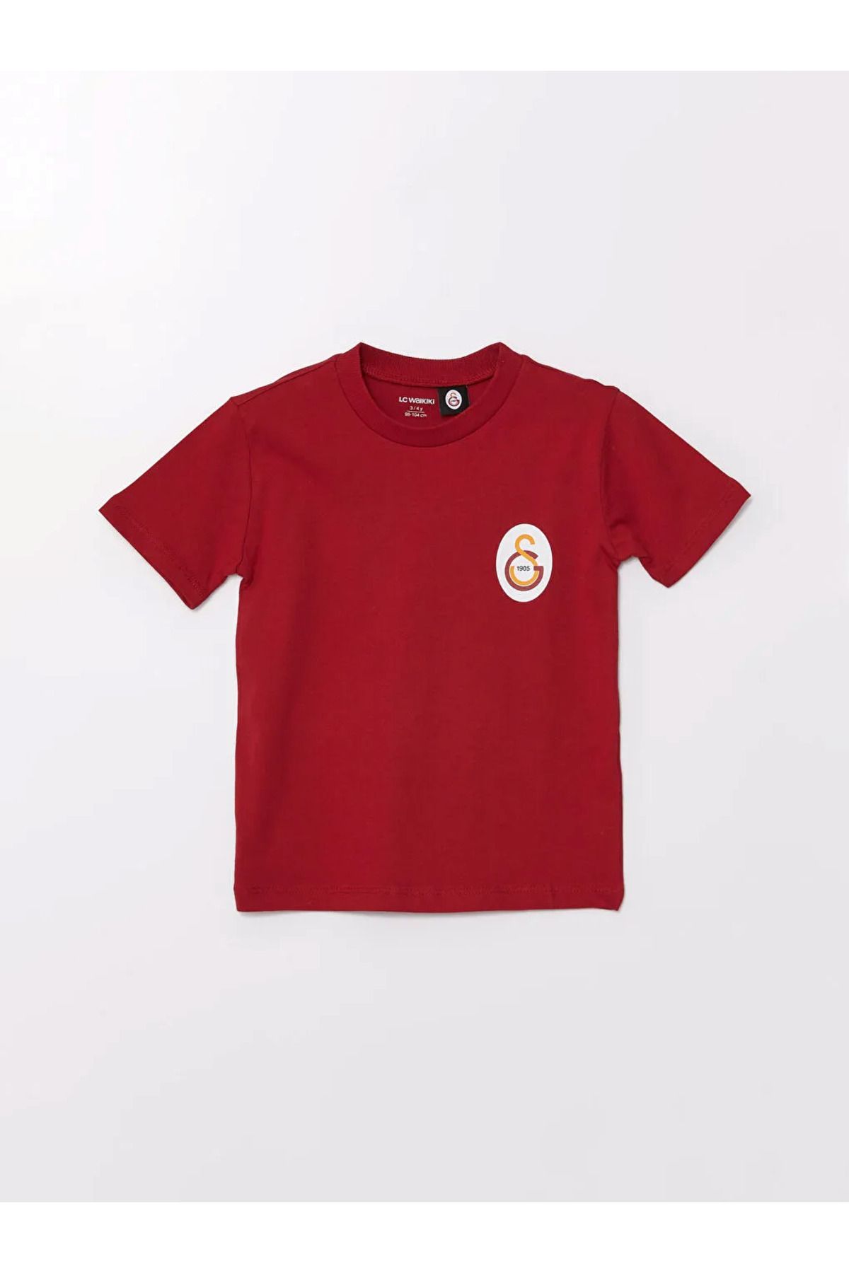 LC Waikiki LCW Kids Bisiklet Yaka Kısa Kollu %100 Pamuk Taraftar 1905 CİMBOM Baskılı Erkek Çocuk Tişört