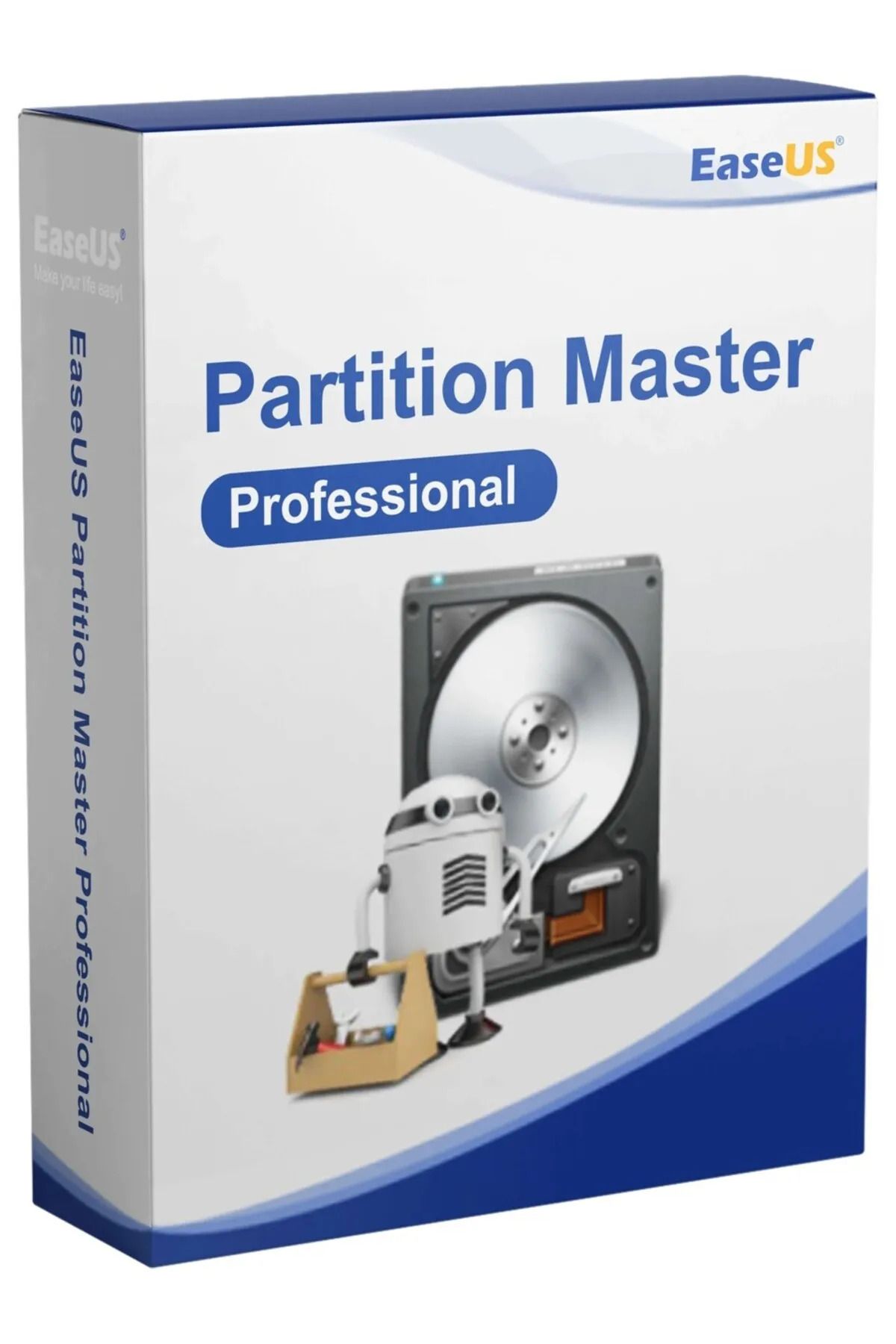 EaseUS Partition Master Professional (Windows) - 1 PC Ömür Boyu Abonelik Kodu