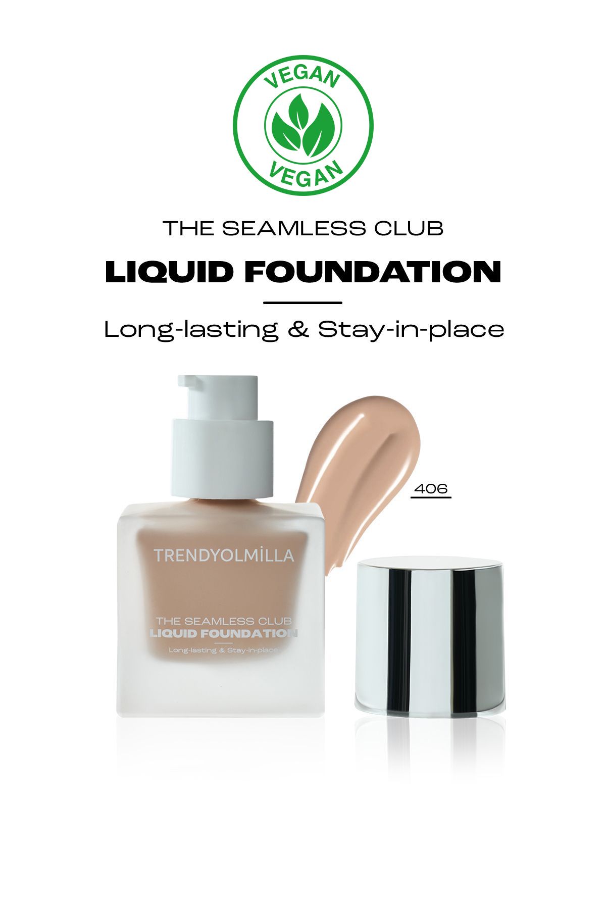 Trendyolmilla Beauty Fond De Ten Lichid Spf 35 Cu Finisaj Satinat Hidratant Prin Ulei De Samburi De Struguri 406 - One Size