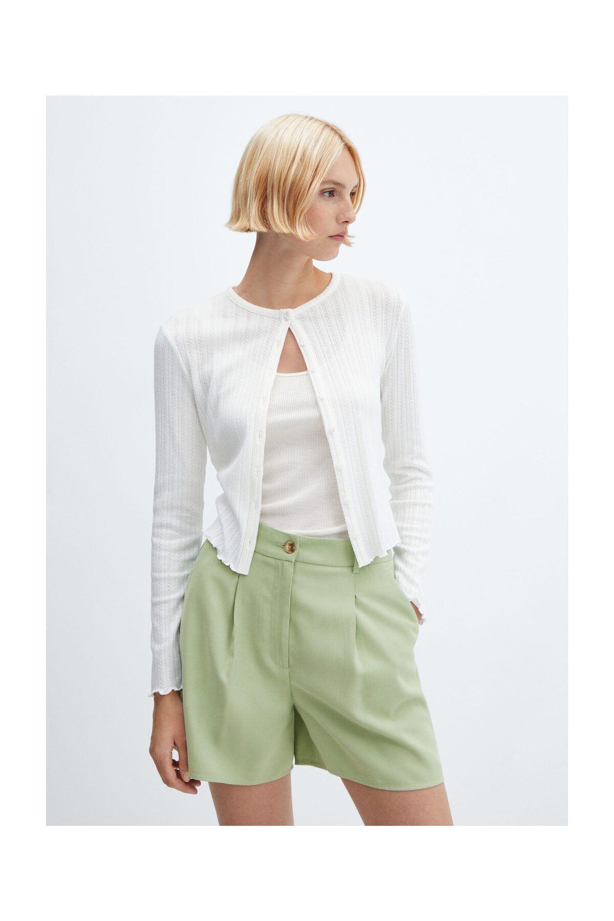 MANGO Woman-Shorts und Bermudas für Erwachsene für Damen und Mädchen 7