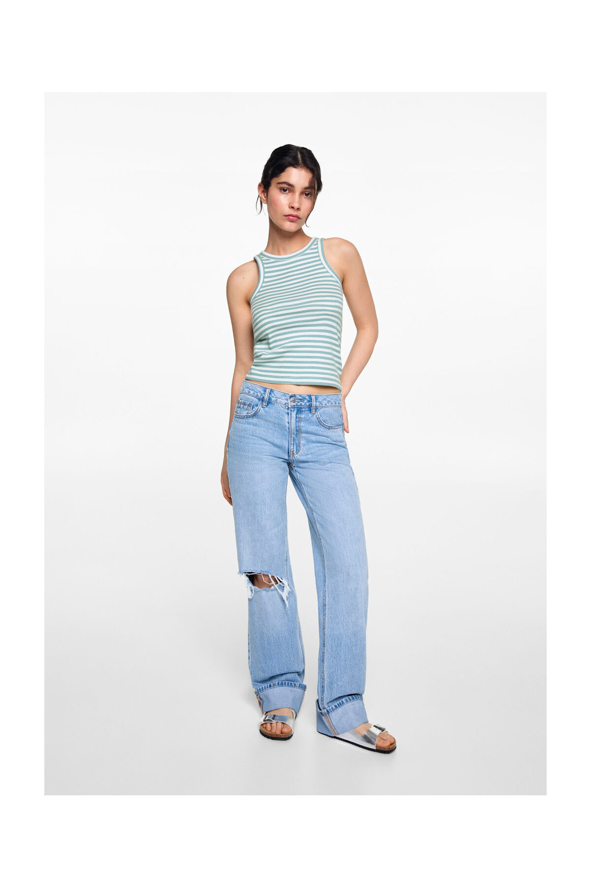MANGO Kids-Women's and Children's Girls T-Shirt 8