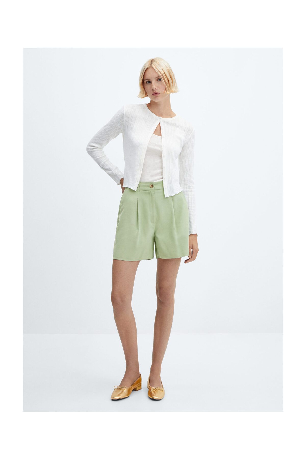 MANGO Woman-Shorts und Bermudas für Erwachsene für Damen und Mädchen 6