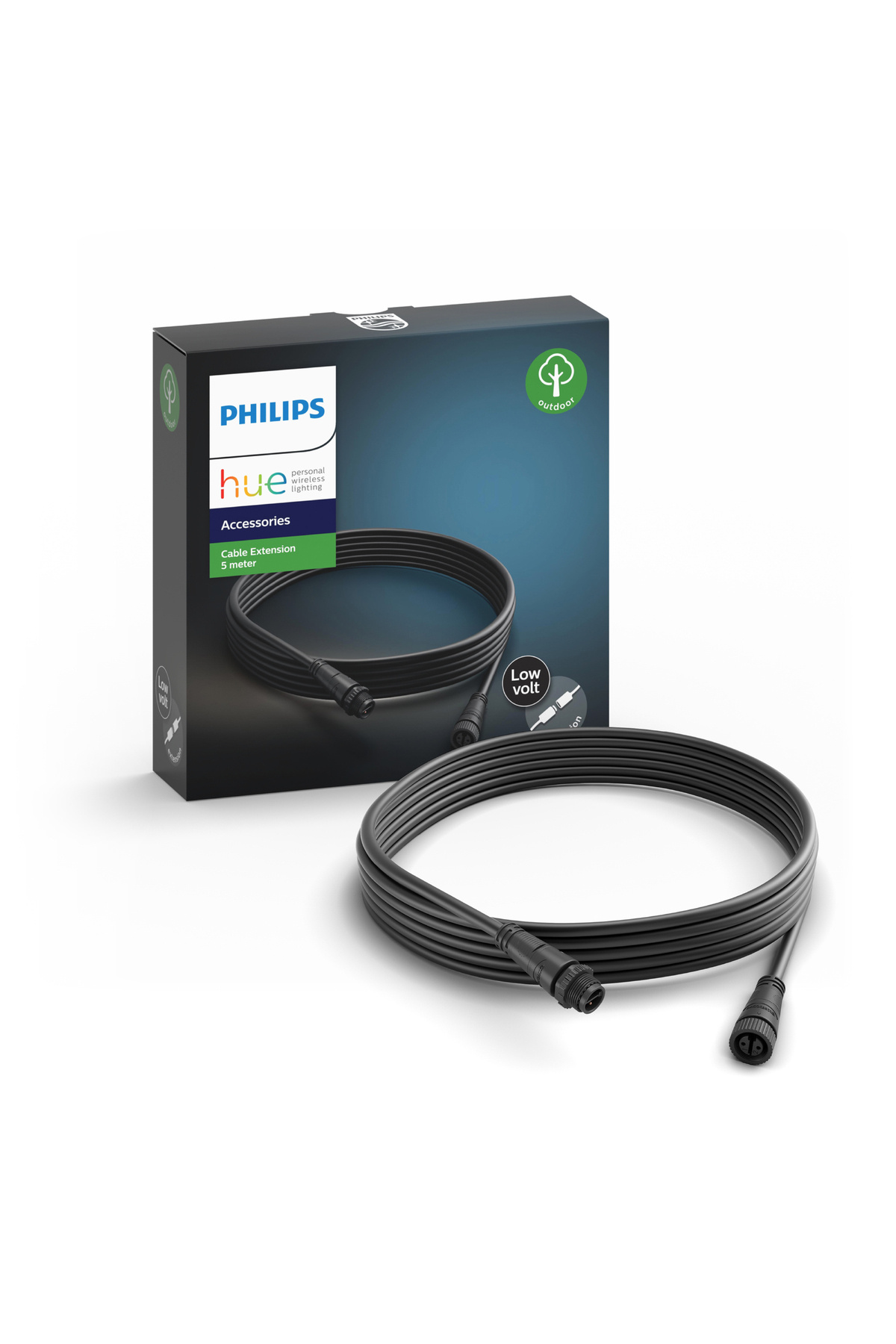 Hue Outdoor Düşük Voltaj Uzatma Kablousu 5mt.