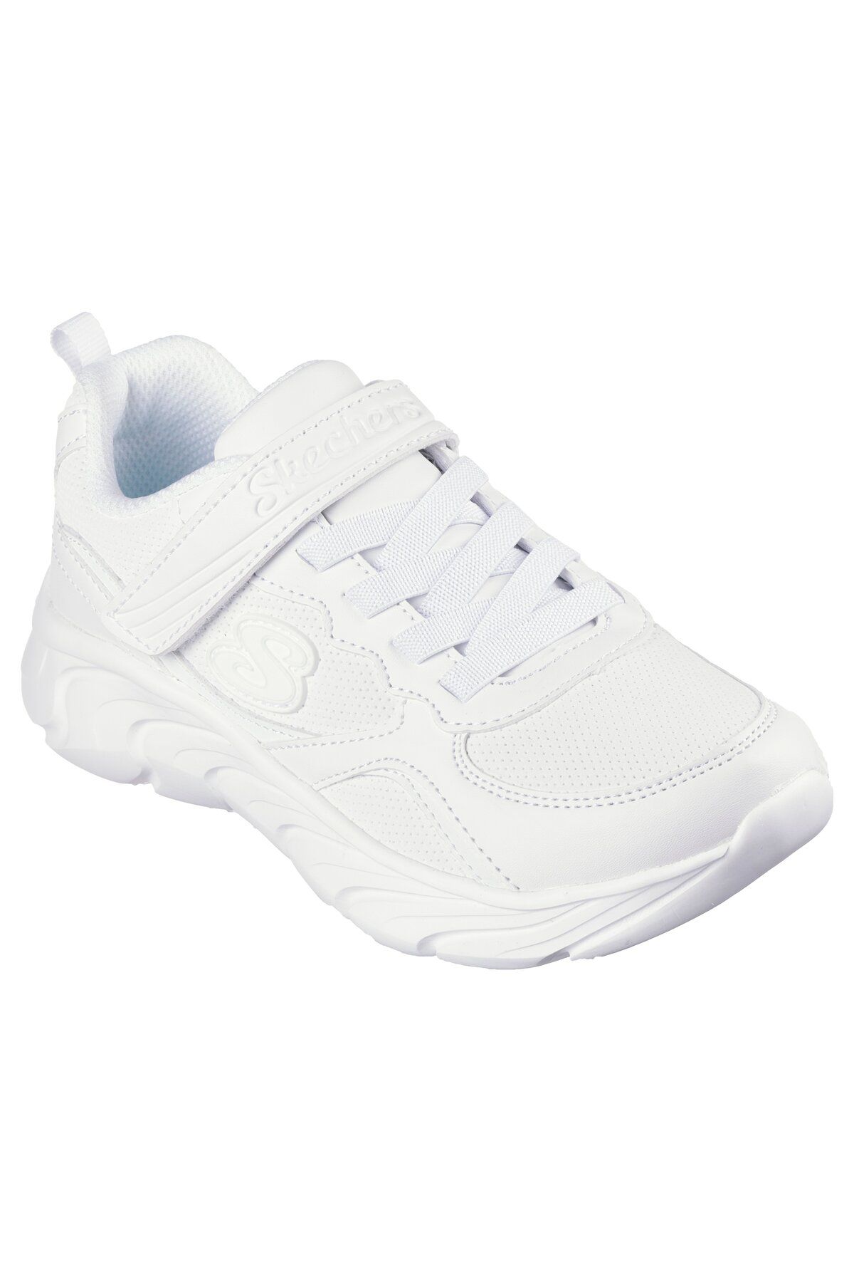 SKECHERS-حذاء جري محكم الإغلاق بشريط لاصق - DYNAMIC DASH 6