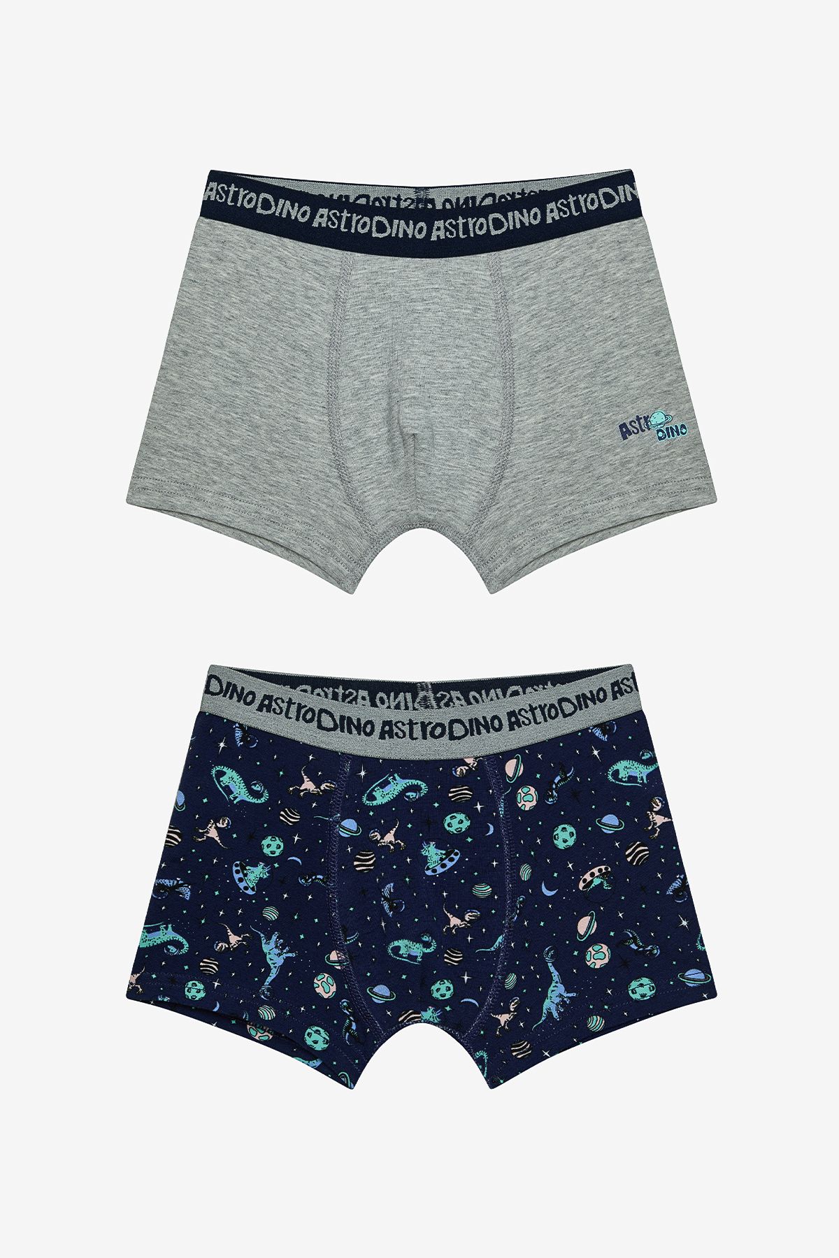 Penti Astro Dino e 2-teilige Boxershorts Für Jungen für Jungen - 9–10 Jahre