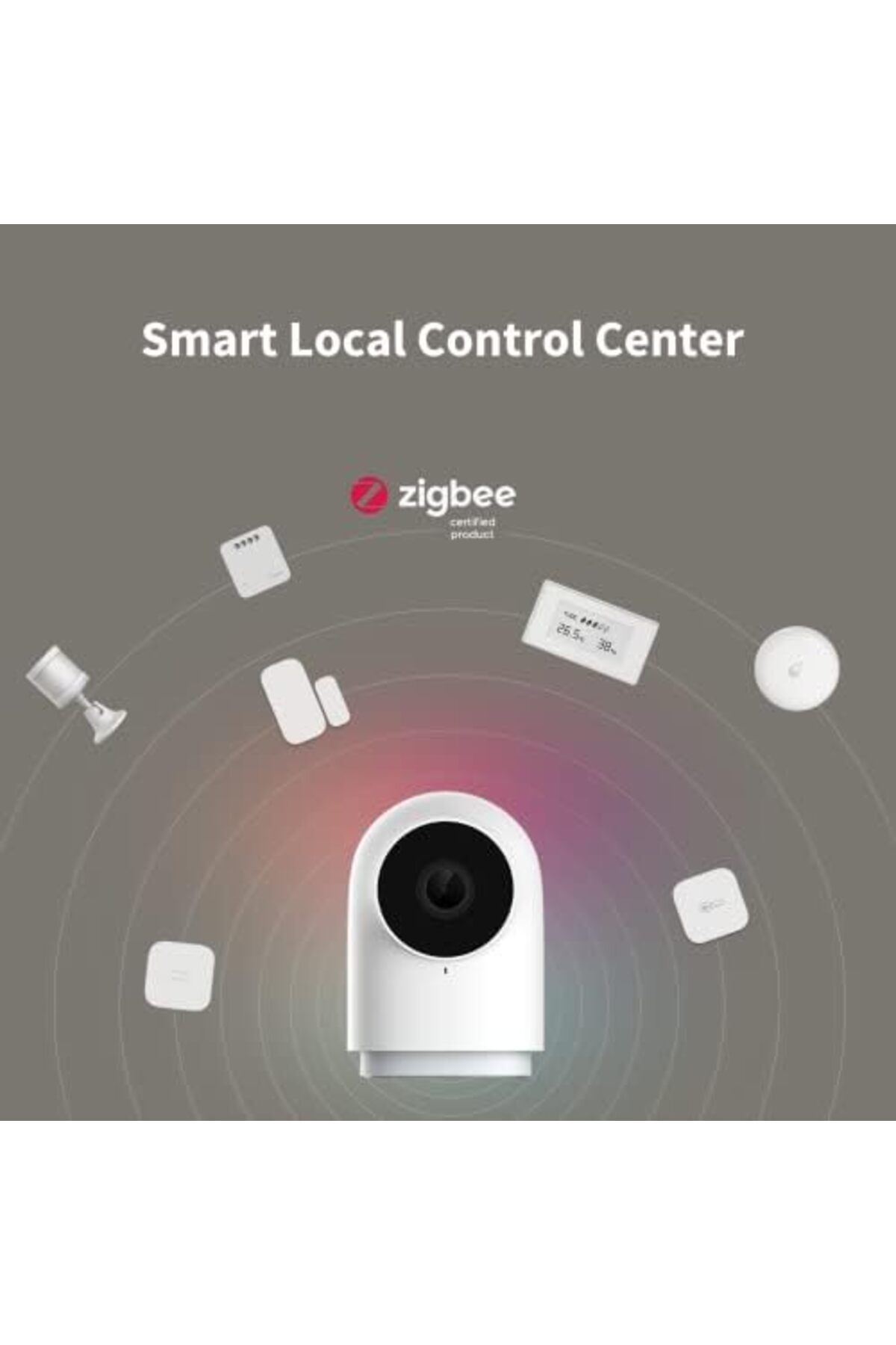 KDROĞLU GEÇMEZ Kamera Hub G2H Pro, 1080p HD HomeKit Secure Video İç Mekan Kamera, Gece Görüşü, İki Y