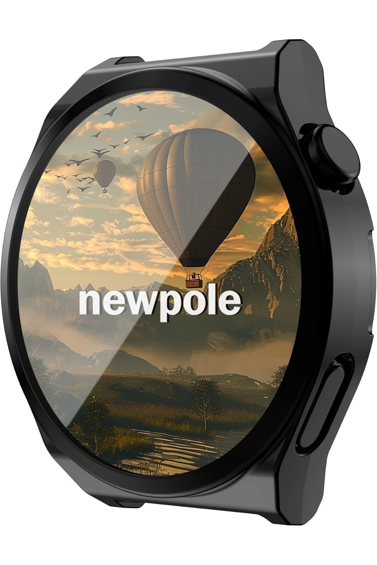 KDROĞLU plamystical Watch GT3 Pro 46mm İçin Watch Ekran Koruyucu Kırılmaz Cam ve Tam Kaplayan Watch Kasa