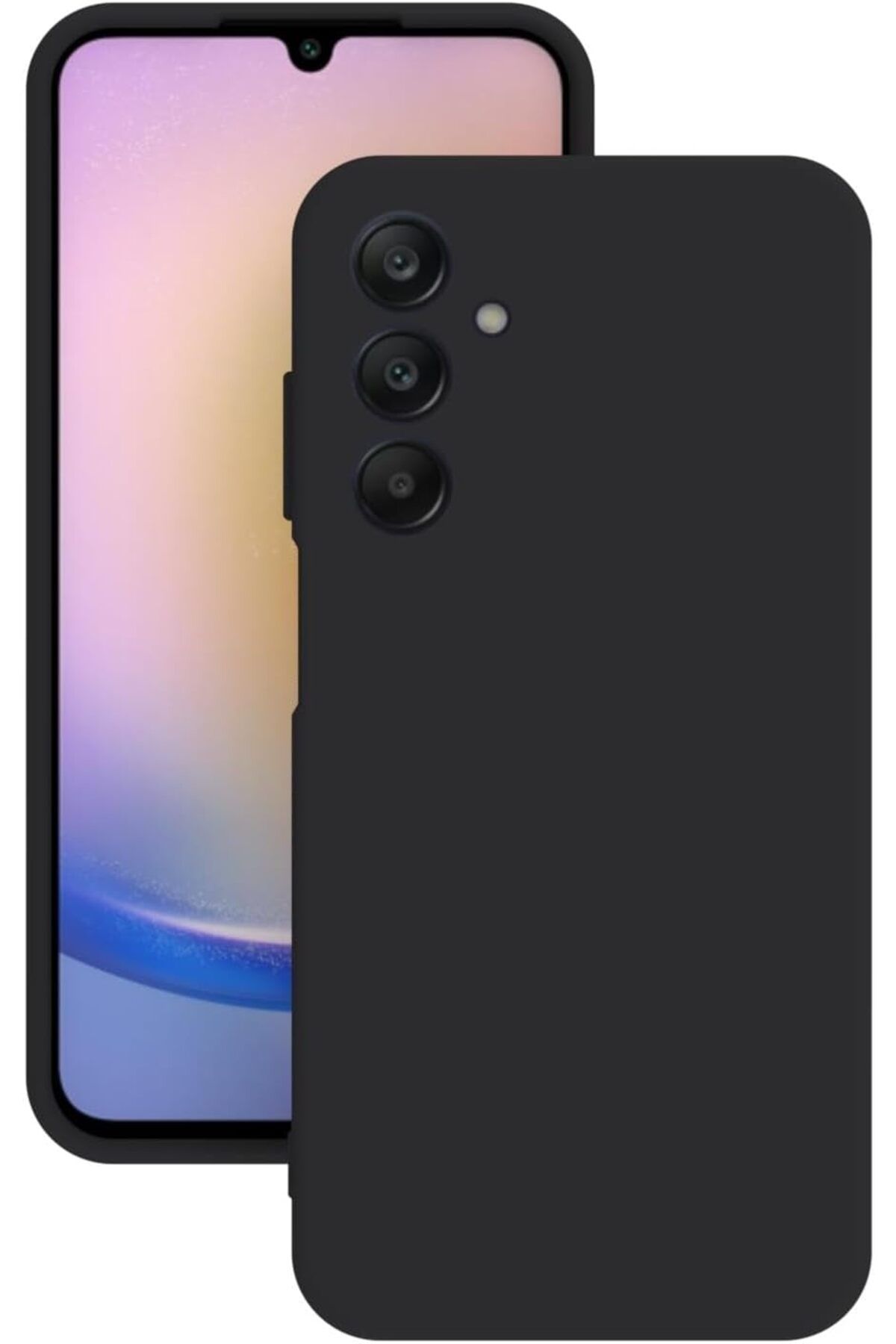 mazıdağı mazzıdağ Galaxy A25 Kılıf Kamera Korumalı Silikon Rubber Arka Kapak (Siyah) new store 1133631