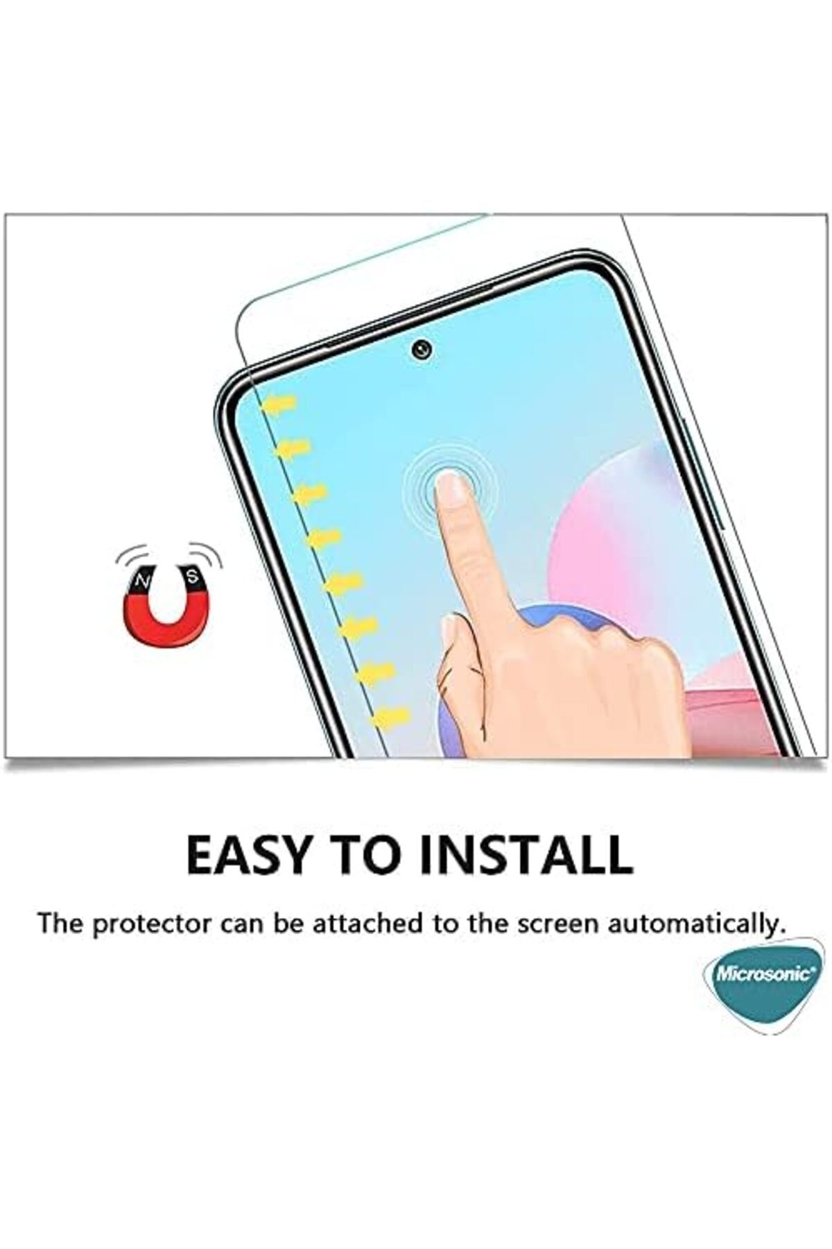 DERİK dsr Galaxy A55 Tempered Glass Cam Ekran Koruyucu [Galaxy A55 ile Uyumlu Ekran Koruyucu - Şeffaf] hr