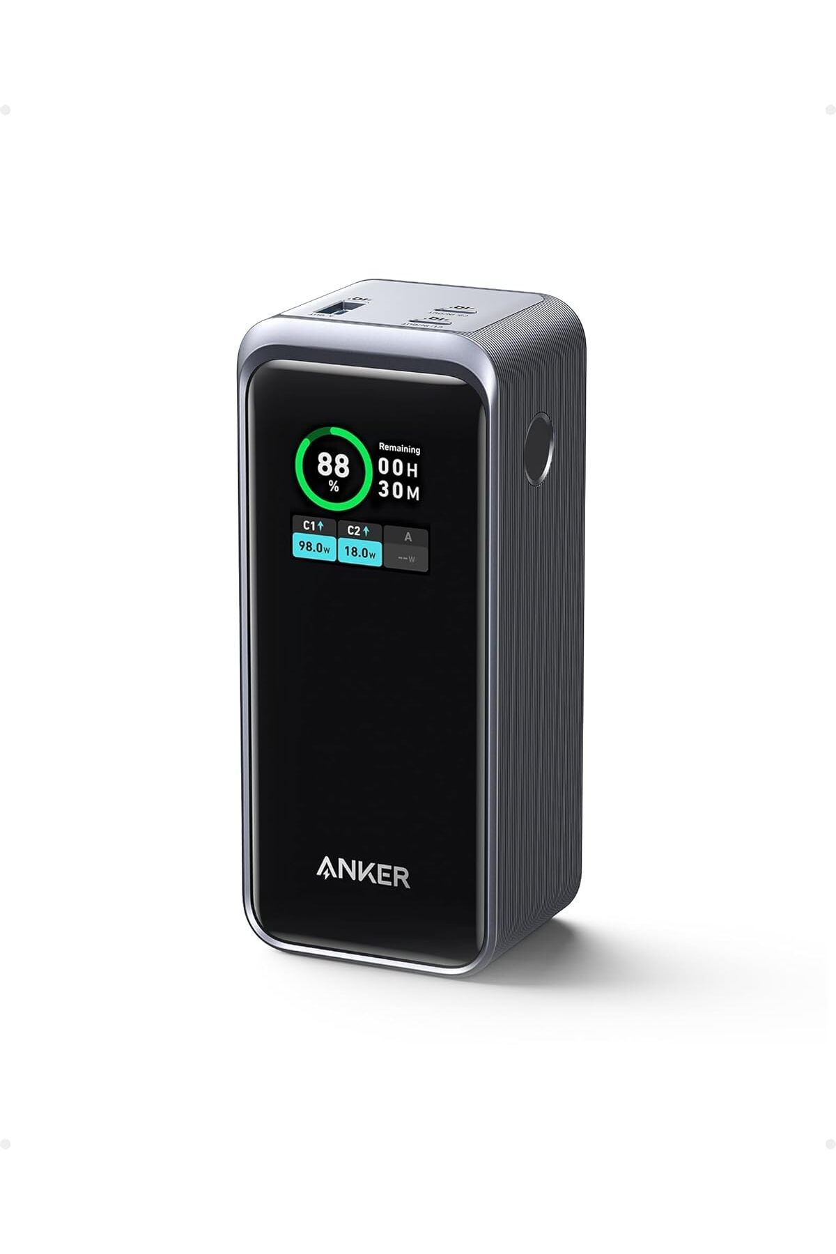 DERİK dsr 735 Prime, 20.000mAh Powerbank, İki yüksek güçlü USB-C port ve bir USB-A port, Süper Hızl