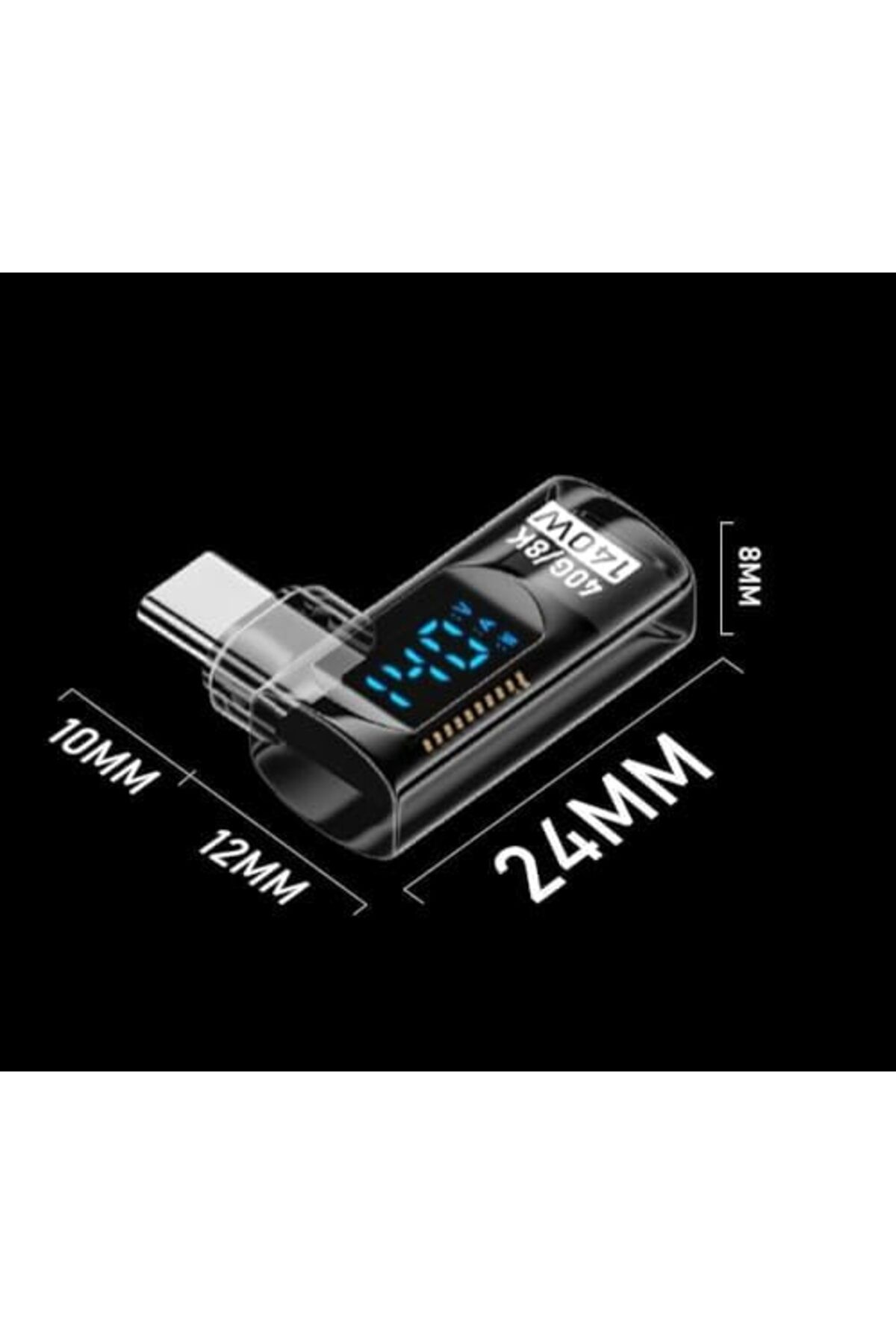 MEGOBİNE WHERE 140W Type C to Type C 40Gbps 8K60hz Çevirici Dönüştürücü OTGKC ZTML SYFT 1139610
