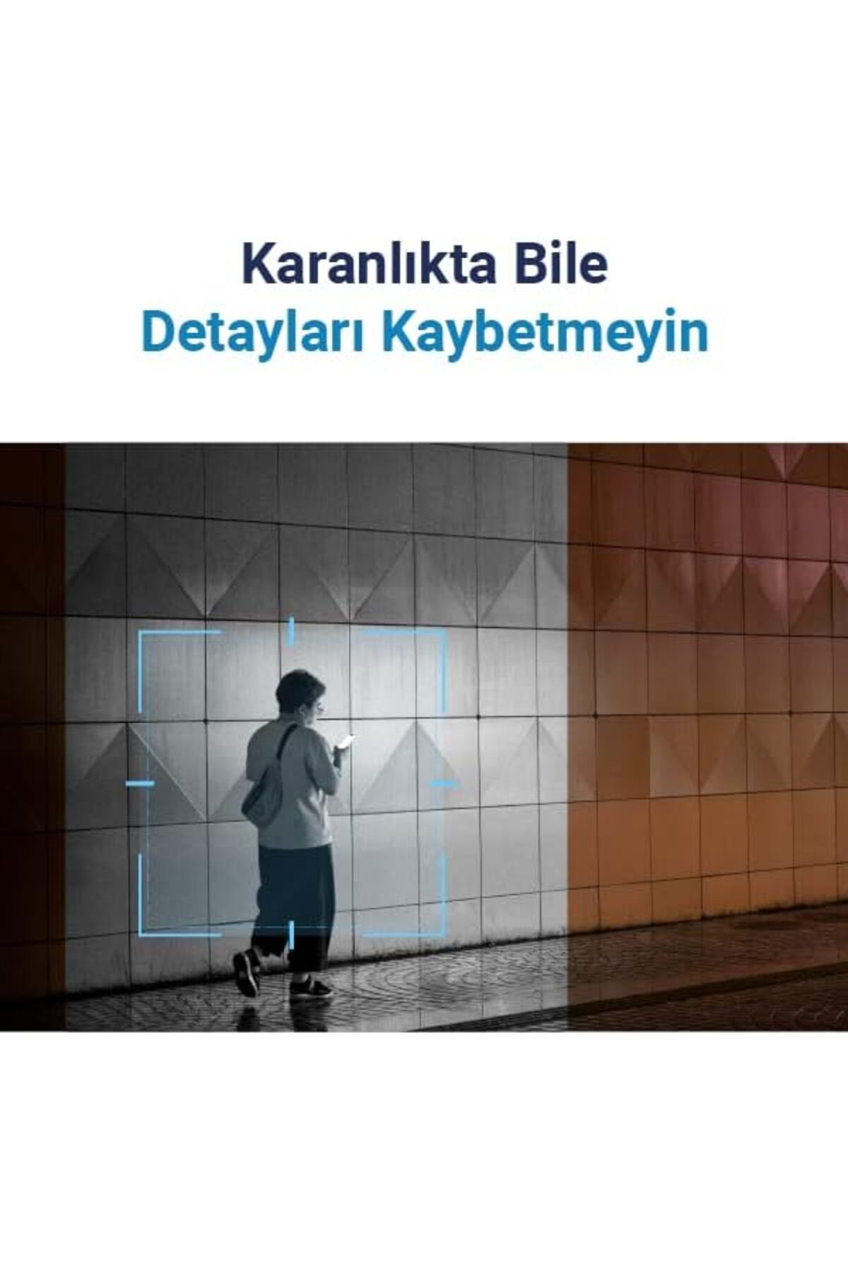 mazıdağı mazzıdağ Omni Solar Dış Ortam Bataryalı ve Güneş Enerjili Wi-Fi Akıllı Kamera, Renkli Gece