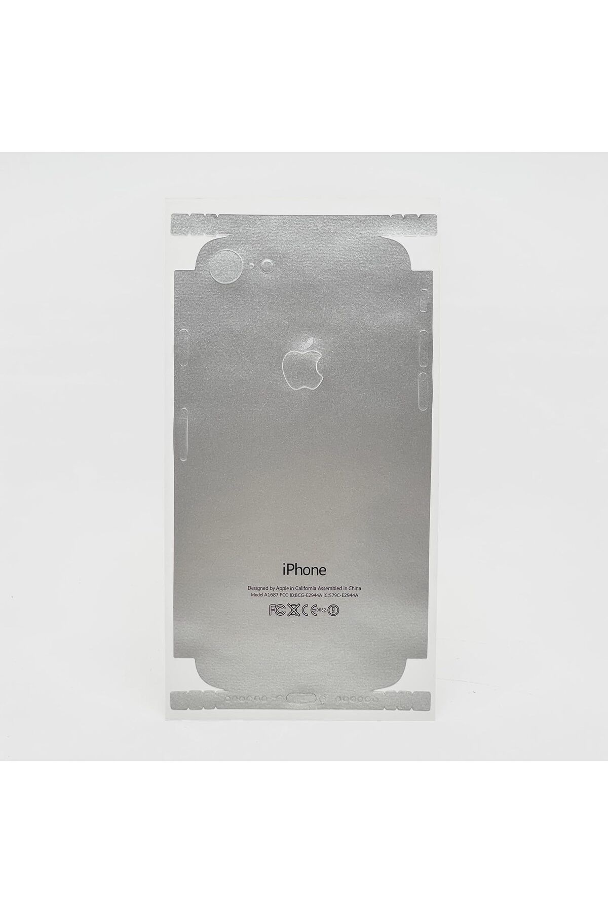 ÇAĞUR KDROGLU iPhone 8 Uyumlu Tam Koruma Çizilmez 3M Full Body Kaplama (Gri) YENİ 1109945