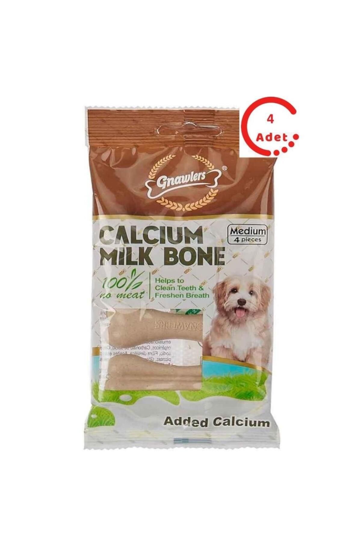Gnawlers Milk Bone Köpek Ödülü 7,5 CM 4 Lü x 4 Adet