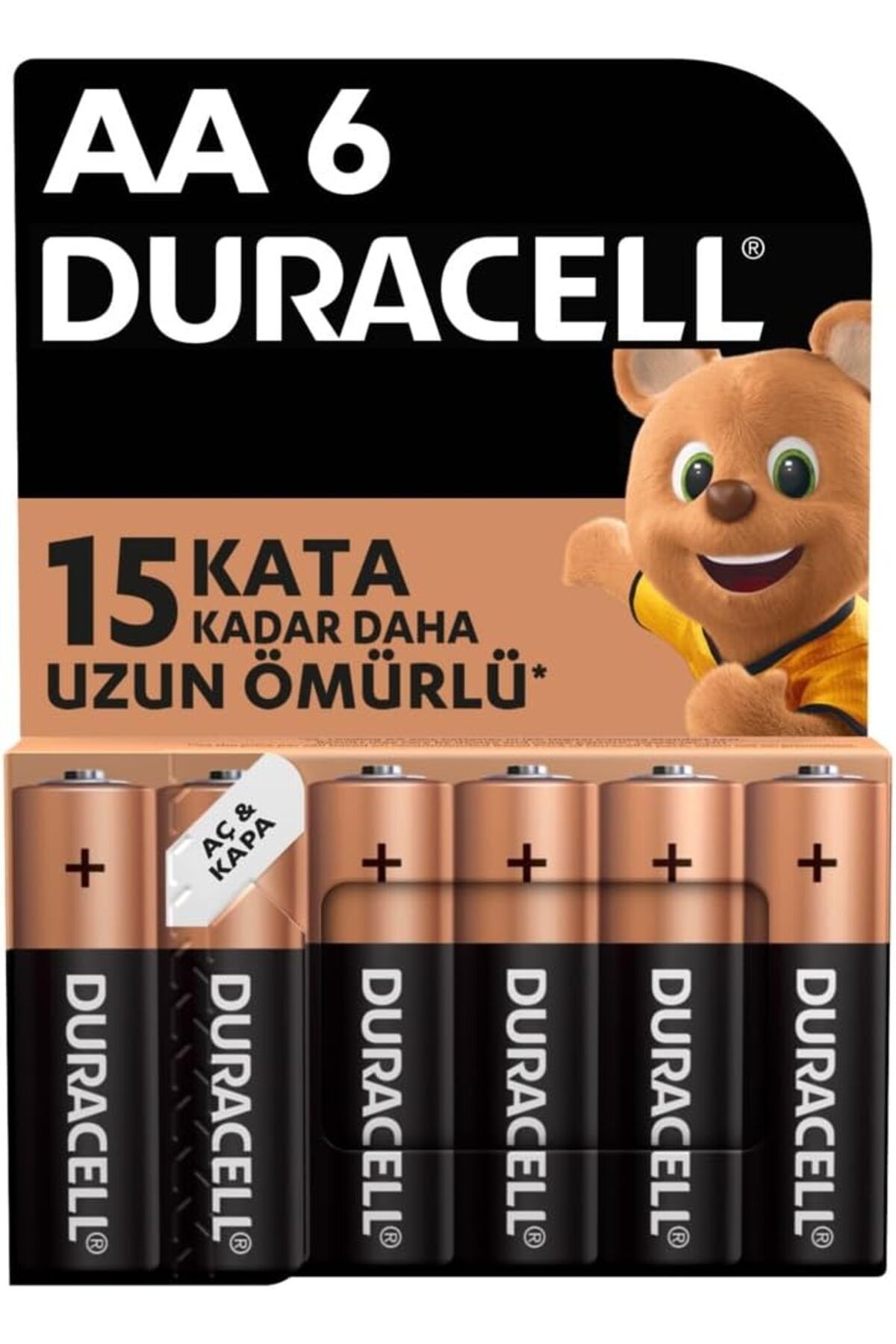 STOREMAX ekn AA Alkalin Kalem Pil (6'lı paket) 1,5 V LR6/MN1500 nci mn 1133631