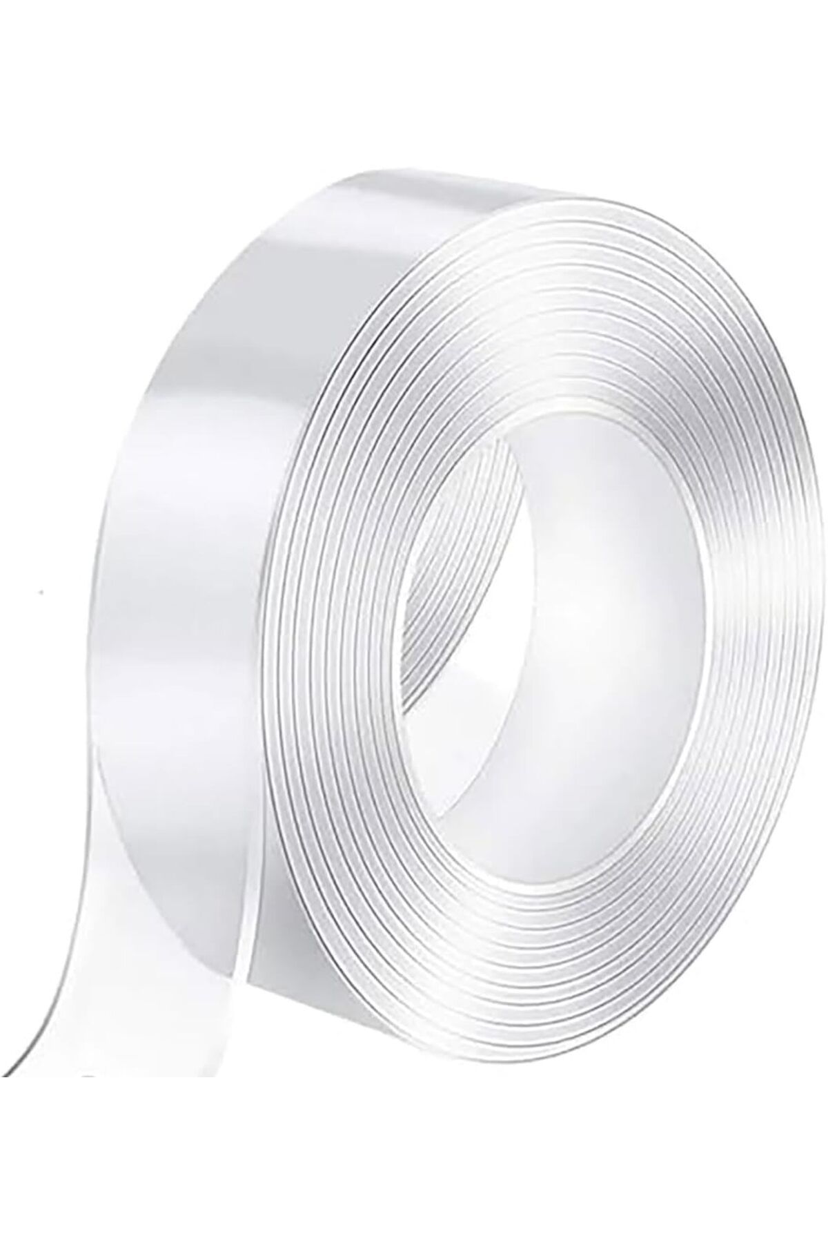 STOREMAX ekn Çift Taraflı Yapışkan Bant, Ekstra Güçlü, Şeffaf, İnce, İz Bırakmaz, Kaymaz, 3 Metre