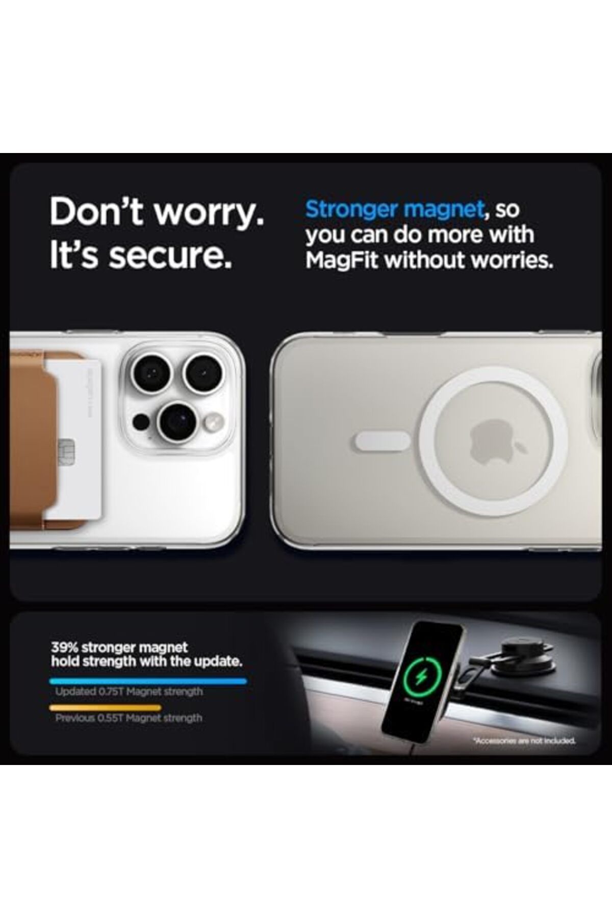 mazıdağı mazzıdağ iPhone 16 Pro Max Kılıf Liquid Crystal MagFit MagSafe özellikli Crystal Clear - ACS083
