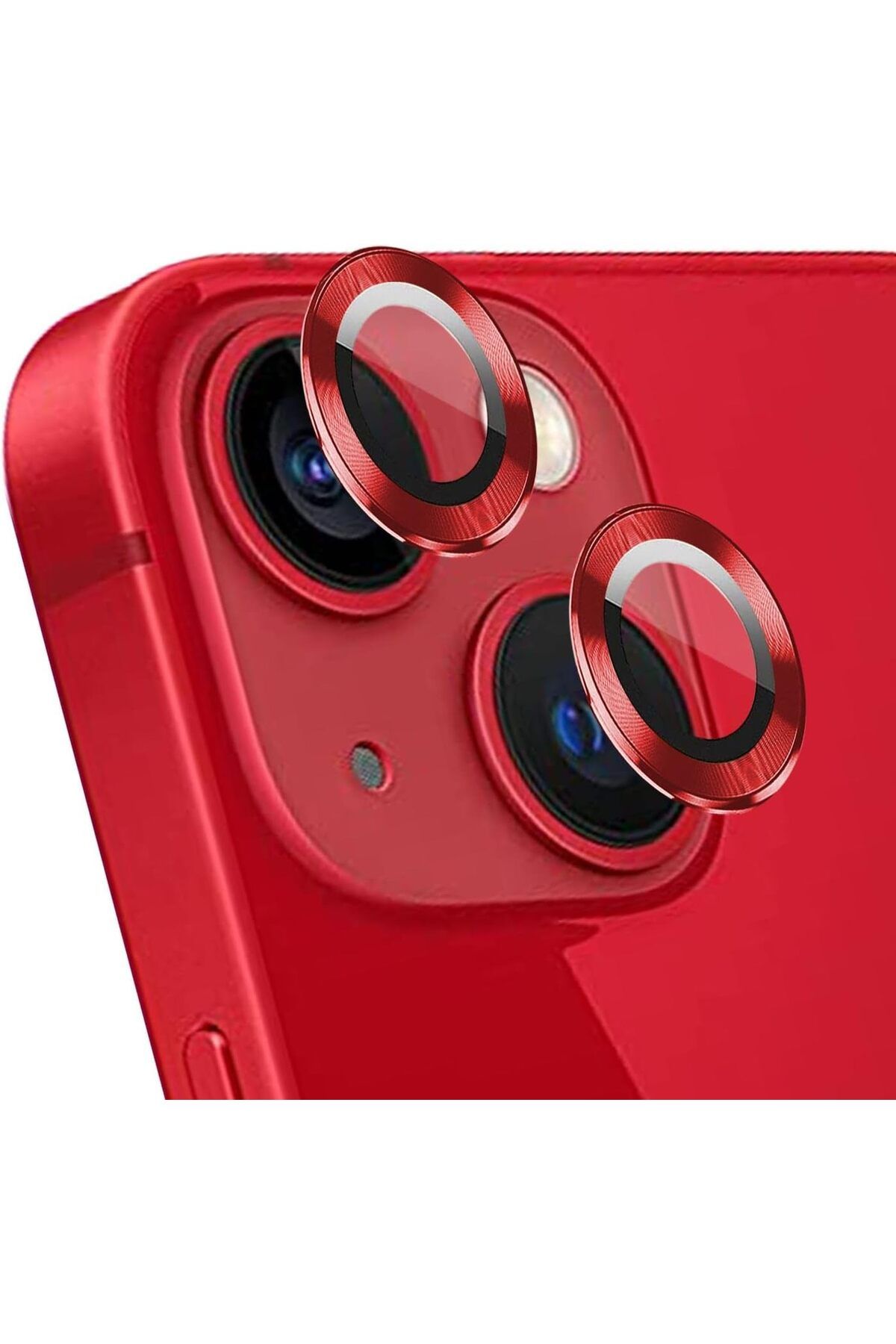 mazıdağı mazzıdağ iPhone 13 Tekli Kamera Lens Koruma Camı Kırmızı new store 1133631