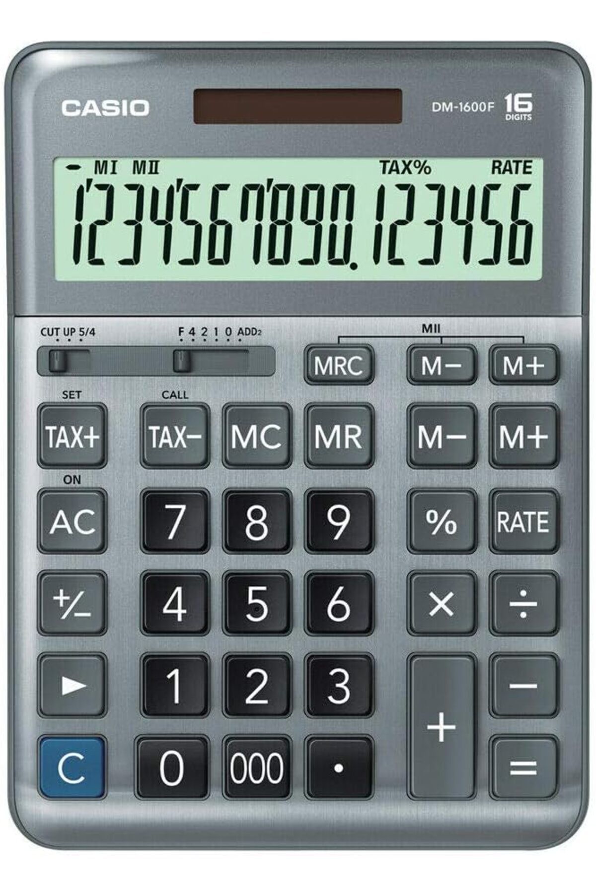 DERİK dsr DM-1600F 16 Hane Masa Üstü Hesap Makinesi hrn 1122015