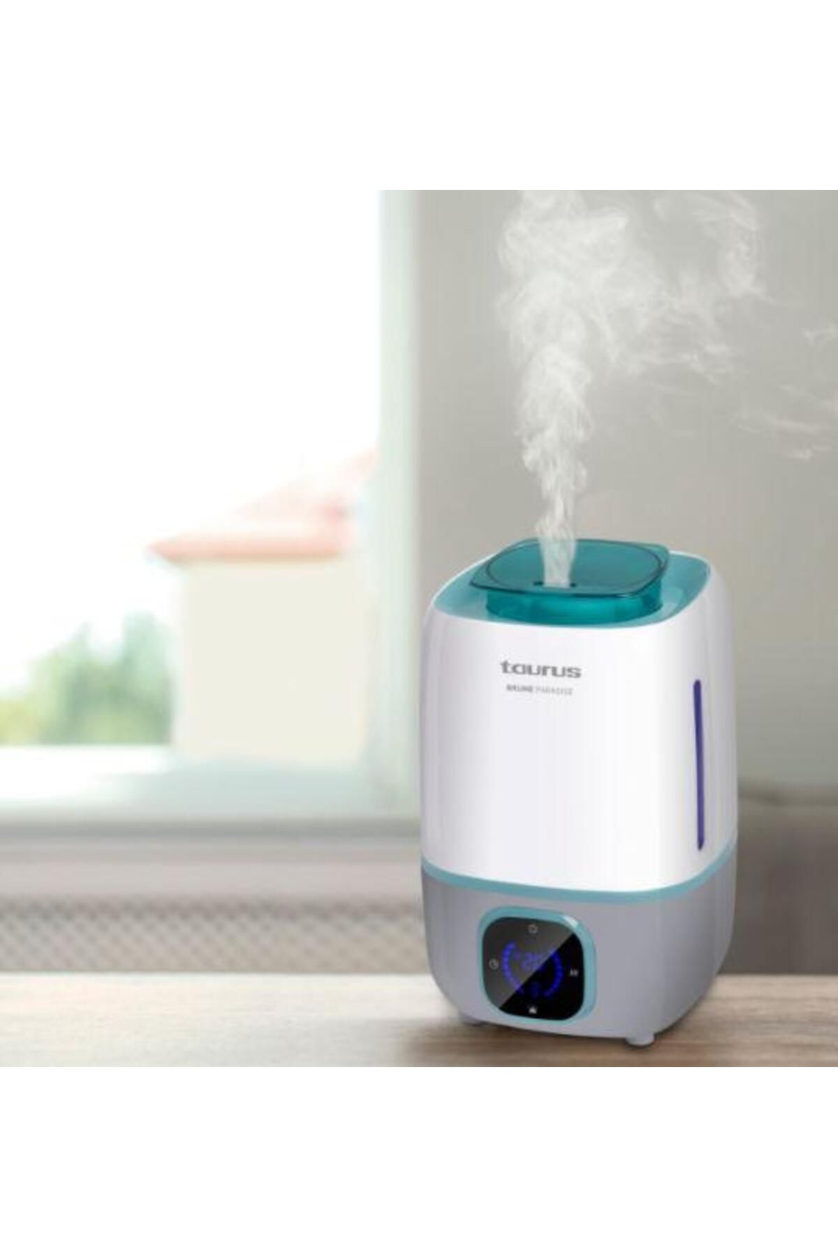 Taurus-Umidificator de aer Taurus Brume Paradise, Aromaterapie, 25 W, Timer, 285 ml/h, 3 L (Alb/Gri) 3
