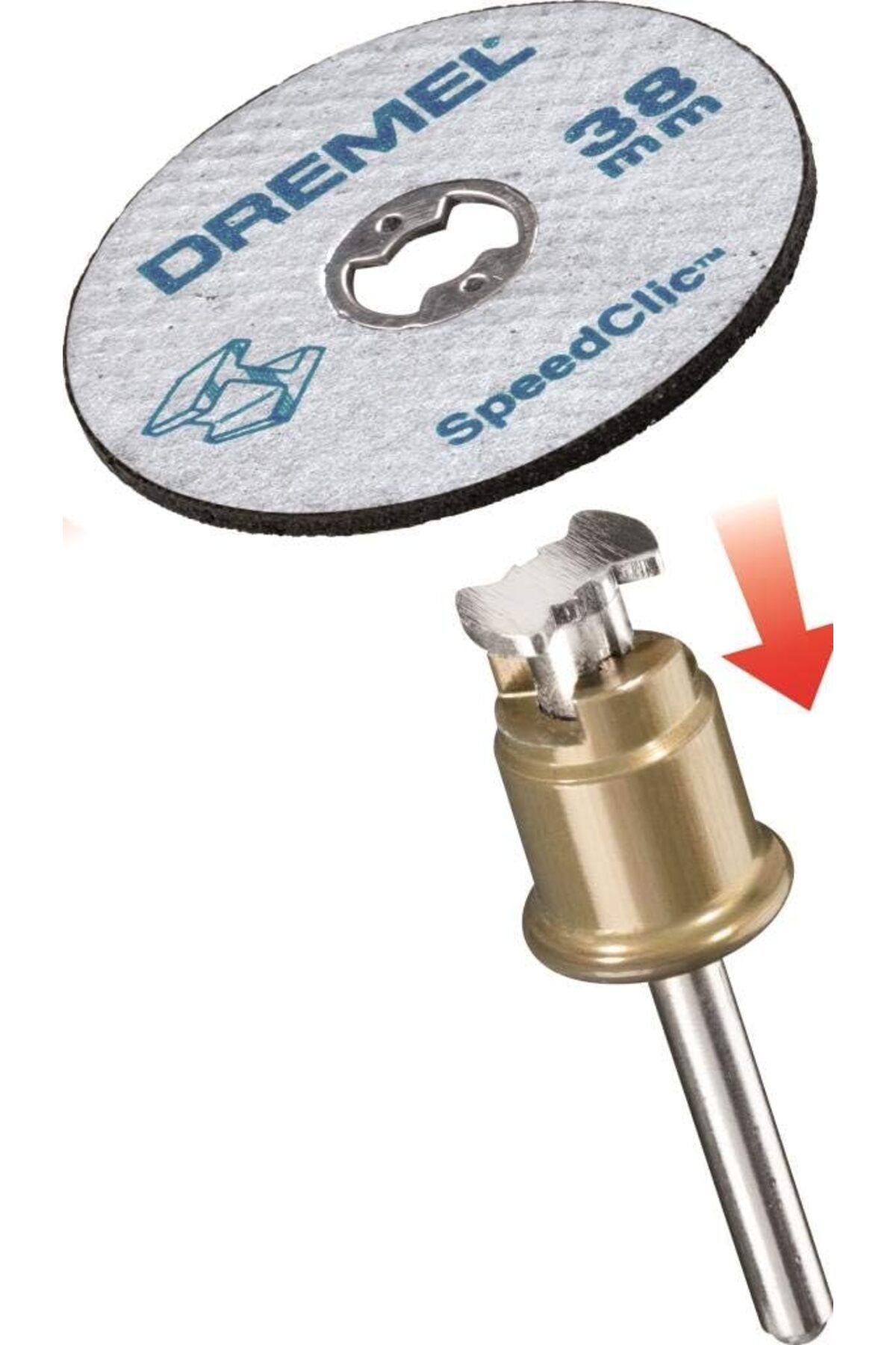 KDROĞLU 38 Mm Kesme Diski 2 Adet Speedclick