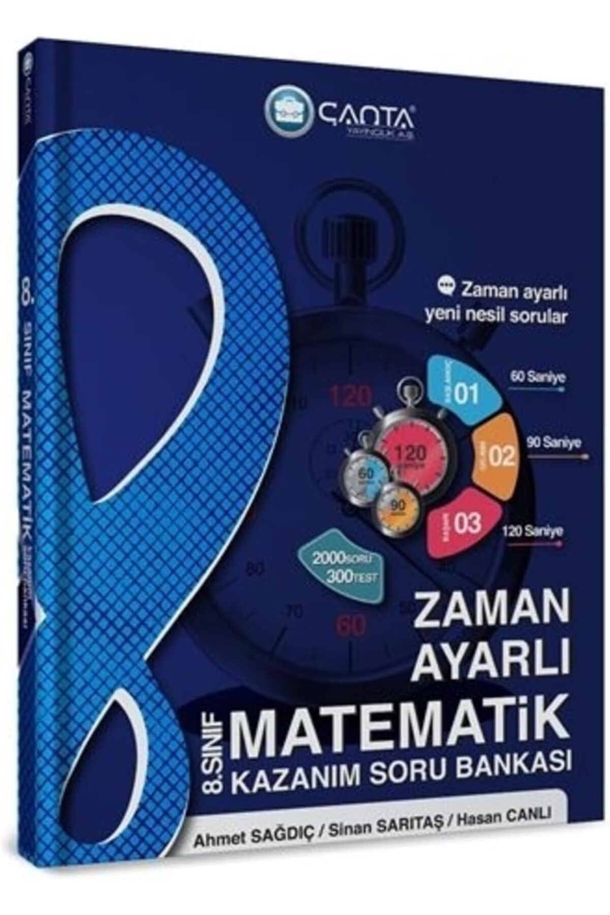 DERİK dsr 8. Sınıf Matematik Zaman Ayarlı Kazanım Soru Bankası hrn 1122015