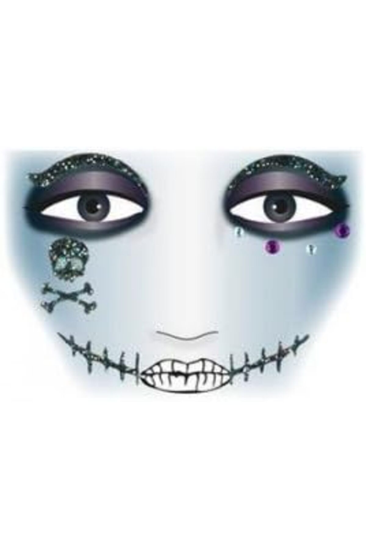 KDROĞLU plamystical Face Art Decor Yuz Susleme Etiketi Korsan newing 1139529