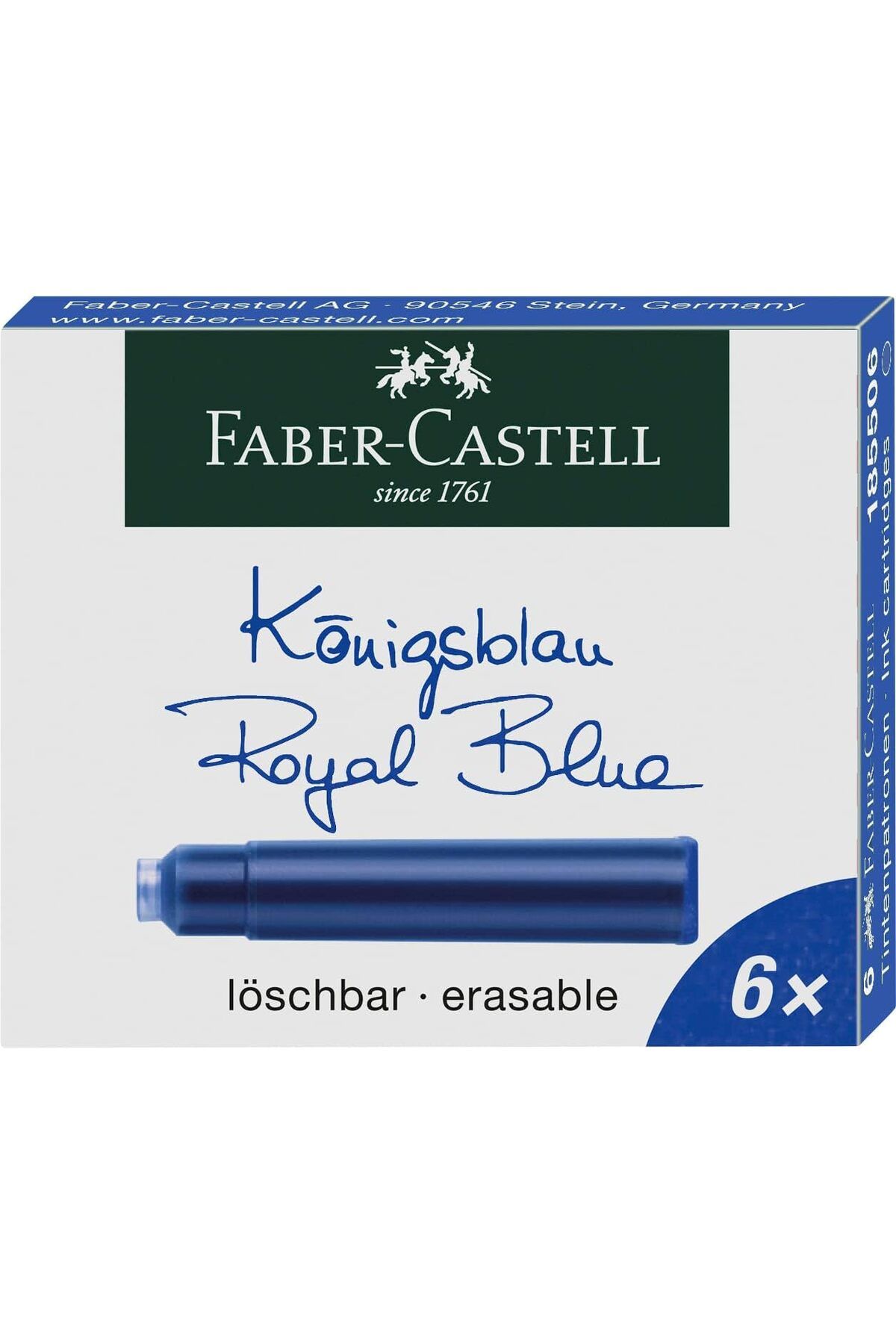 ÇAĞUR çağur Dk Kartuş, Royal Mavi, 6'lı YENİ 1109945