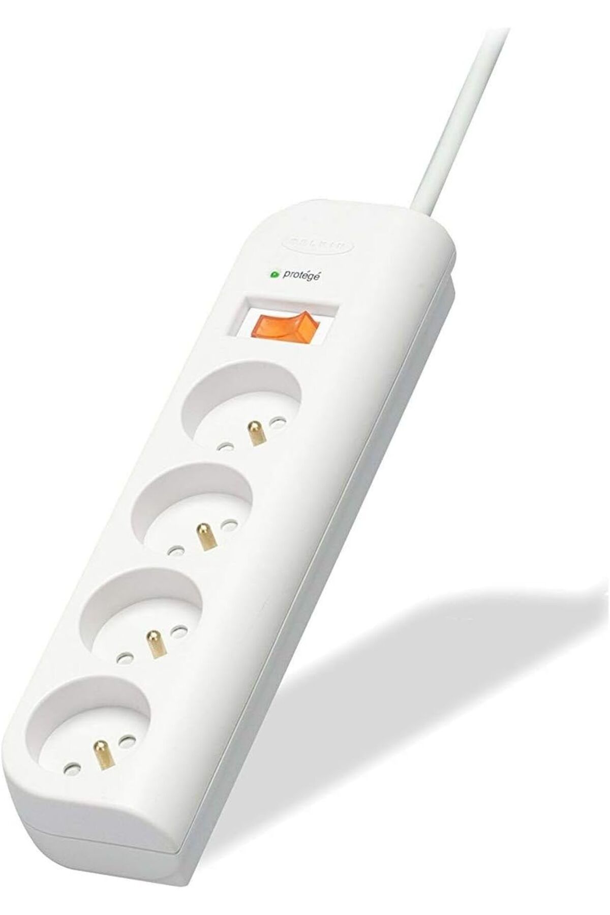 STOREMAX ekn F9E400fr1M Akım Korumalı Uzatma Priz, 4lü, 1M,Giriş Voltajı 230,4 AC Çıkış,AC Girdi Fre