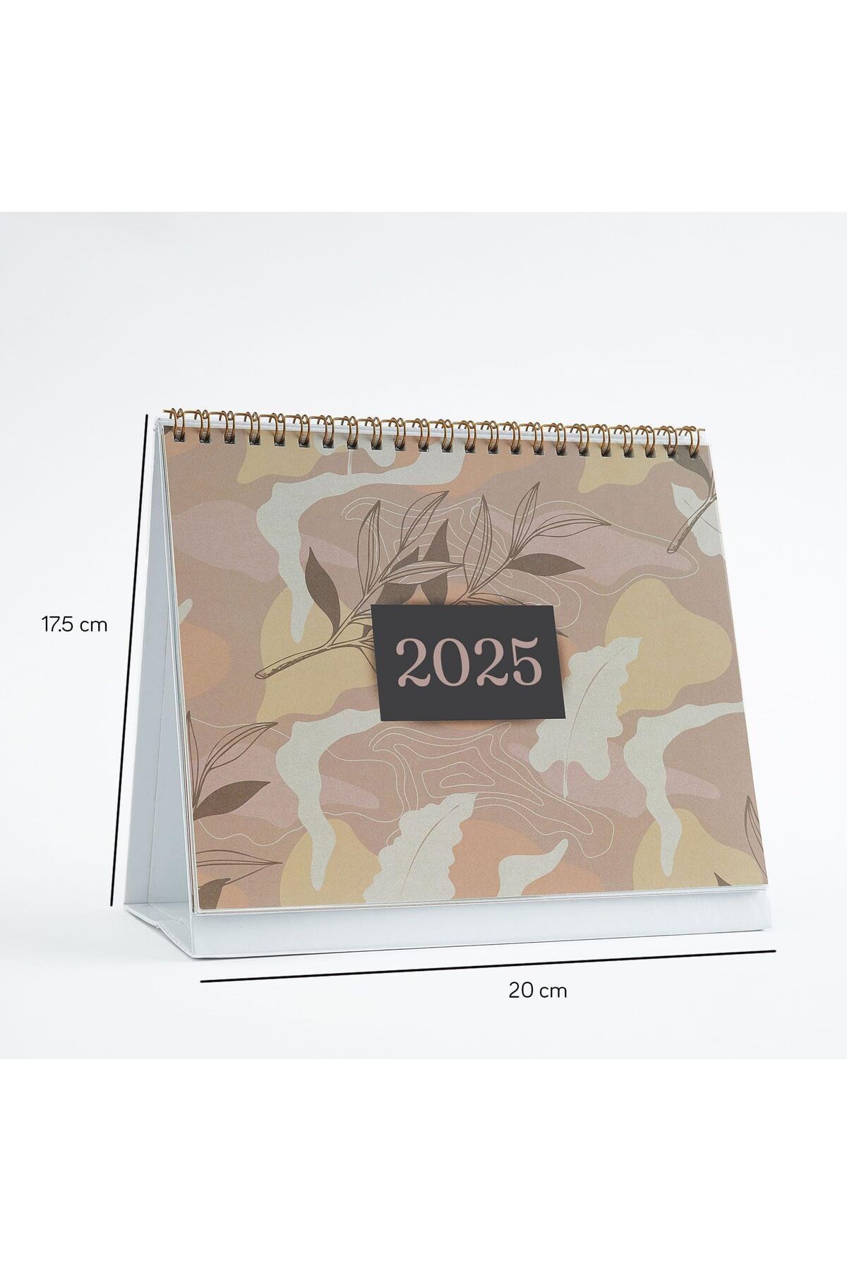Genel Markalar Floral Tasarımlı 2025 Masa Takvimi Newdesing 1051066