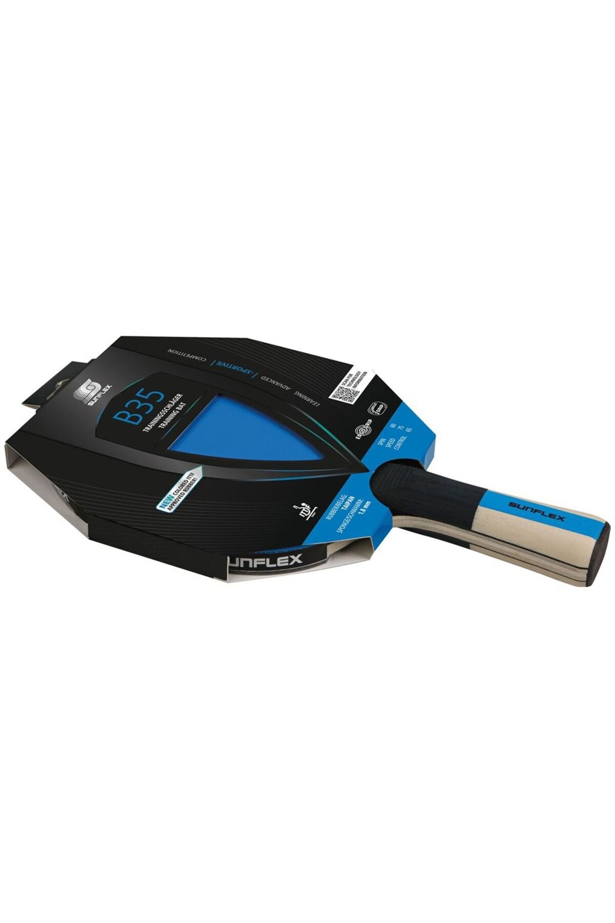 SUNFLEX-Unisex Colorful Sunflex Color Comp B35 Table Tennis Racket 1