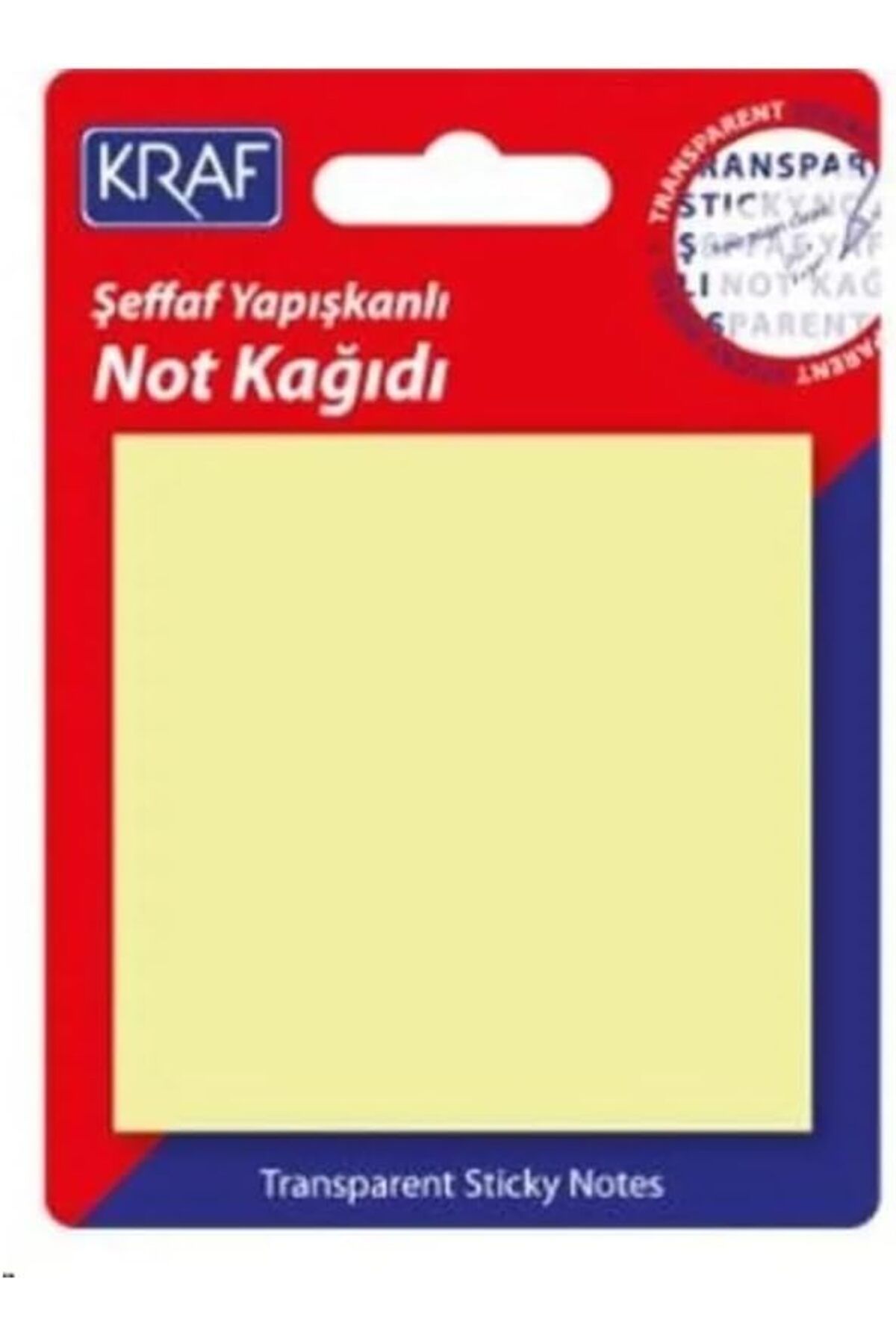 DERİK KADROĞLU YAPIŞKANLI NOT KAĞIDI 76x76 50 YP ŞEFFAF SARI 7676TR Yeni 1107872