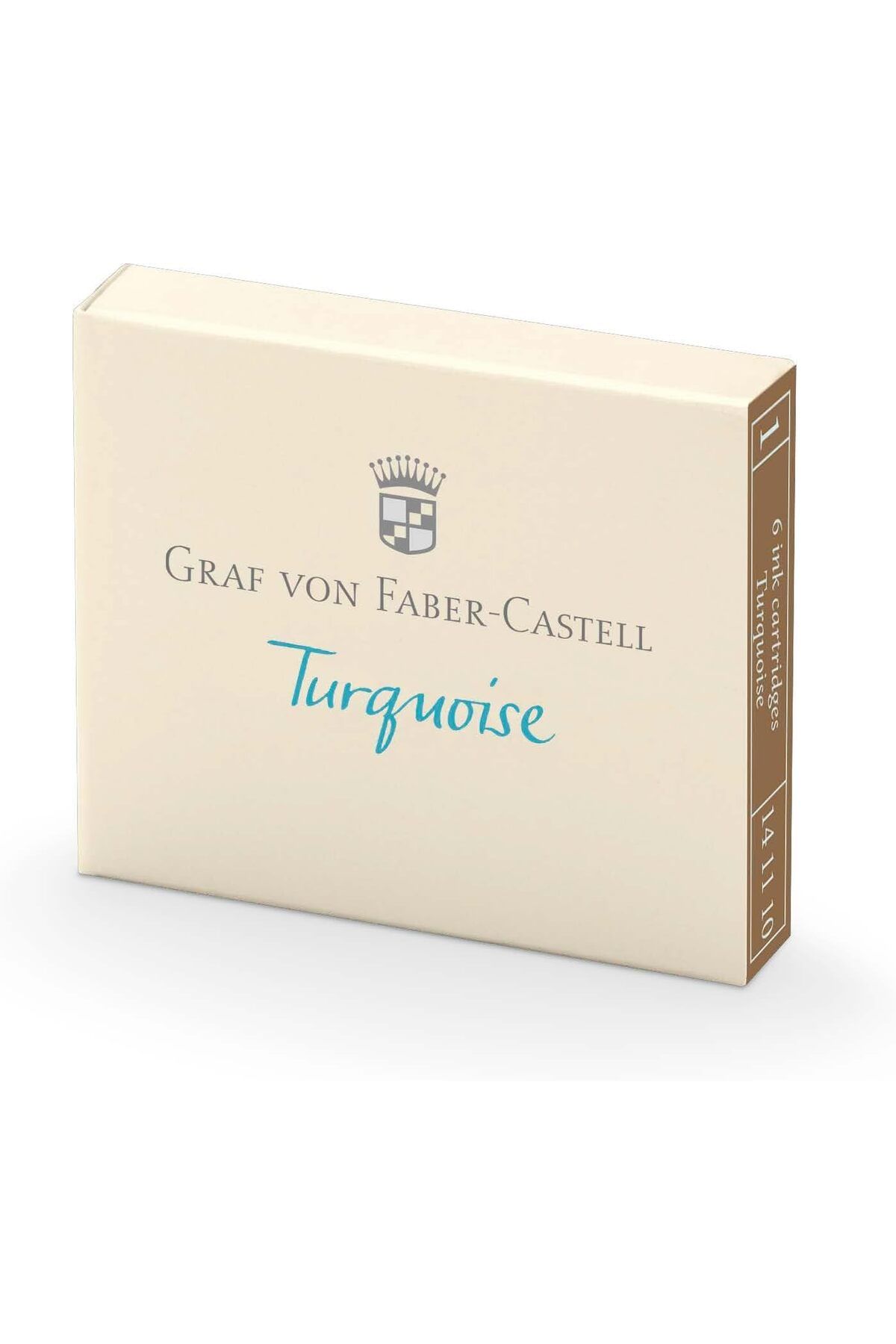 KDROĞLU plamystical von Faber-Castell Dolma Kalem Kartuşu 6'lı Turkuaz newing 1139529