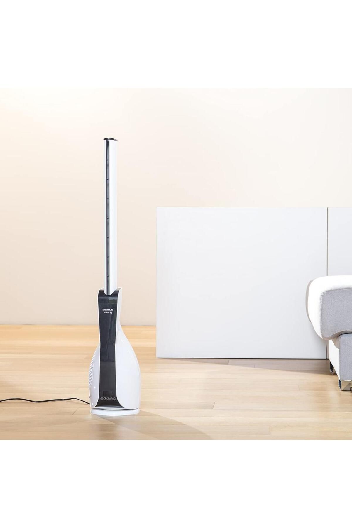 Taurus-Ventilator turn Taurus BABEL INVISIBLE, 30W, Telecomanda, 12 viteze, Timer 12 ore, Display LCD 3