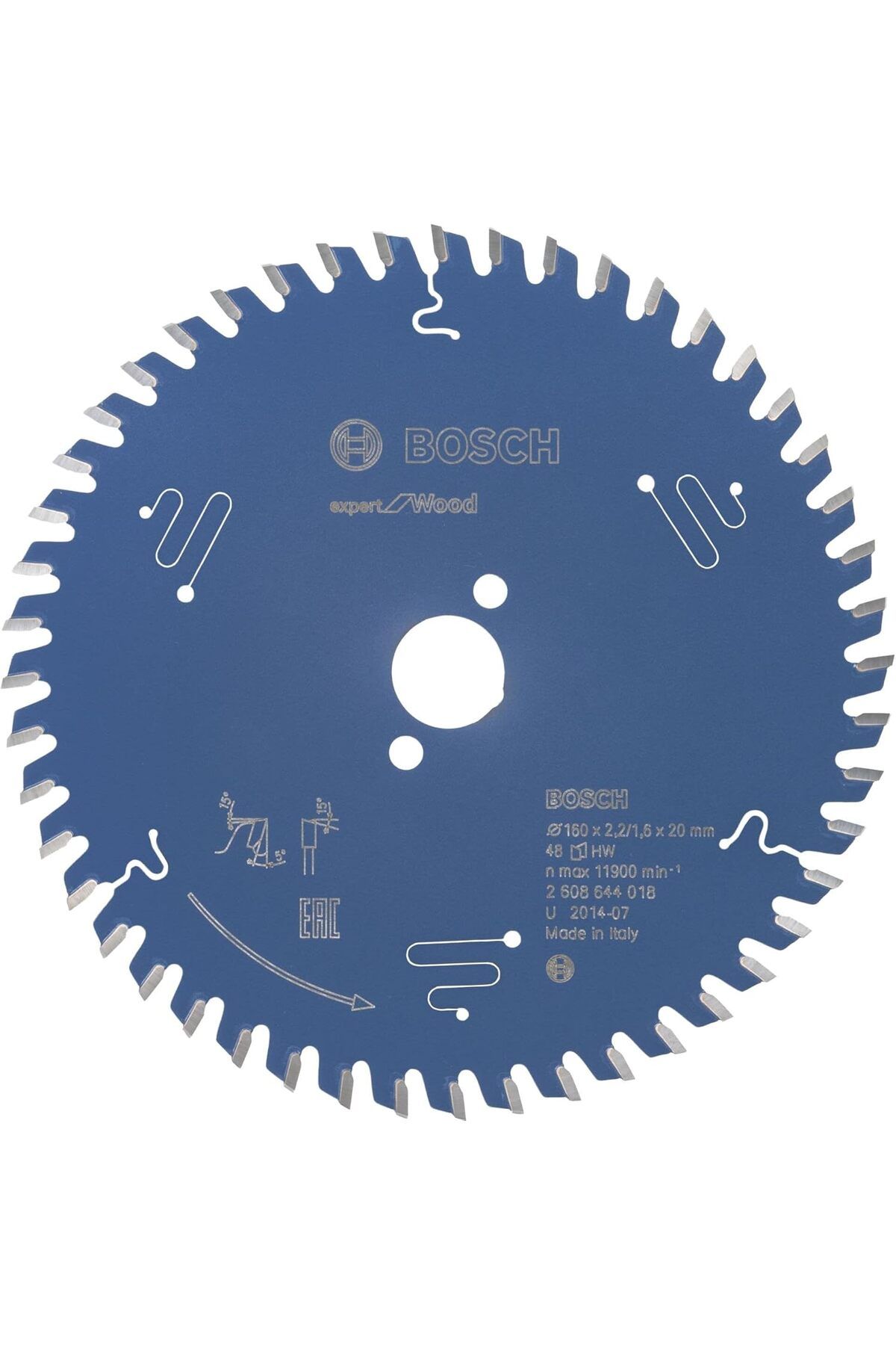 KDROĞLU plamystical 2608644016 dairesel testere bıçağı Expert for Wood, Mavi, 2608644018, 0 watts, 0 vol