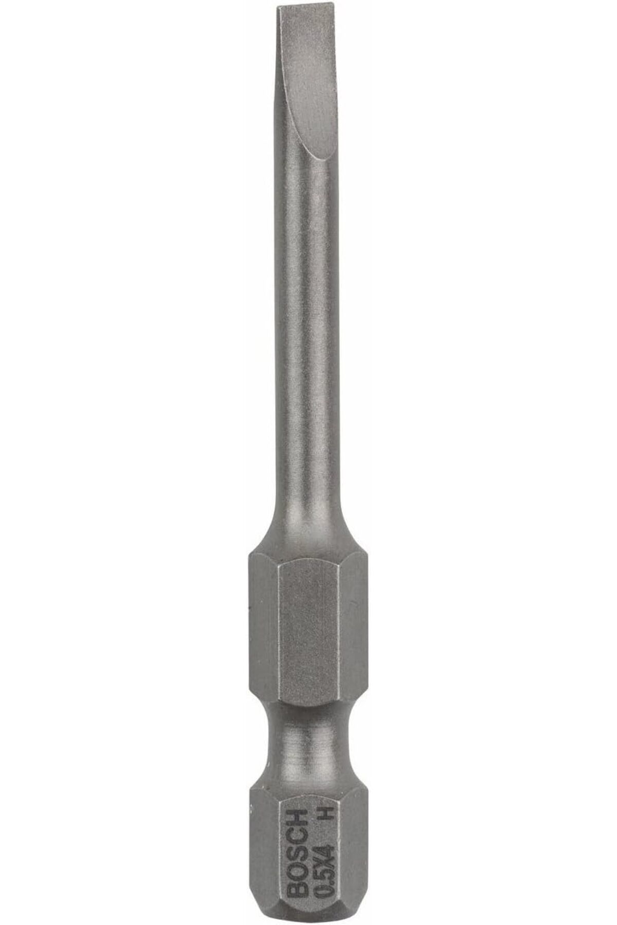 MEGOBİNE WHERE Professional Uzunlamasına düz vidalar için ekstra sert uç (S0,5 x 4,0; Uzunluk: 49 mm, 3 a