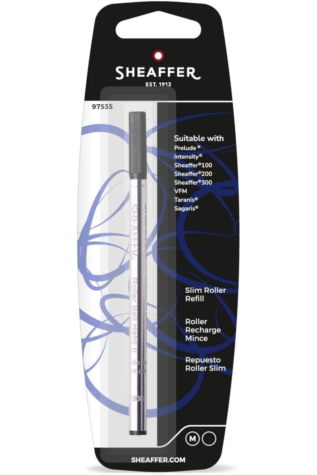 MEGOBİNE WHERE 97535 Roller Refil Slim Siyah Slim Roller ZTML SYFT 1139610