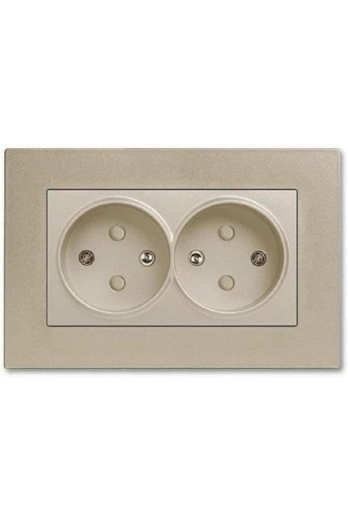 STOREMAX ekn Novella Bronz Ikili Toprakli Priz Çocuk Koruma nci mn 1133631