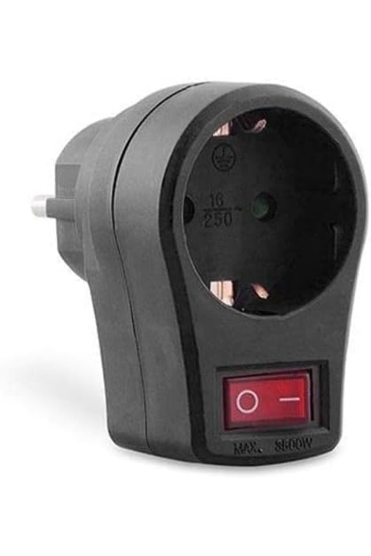 STOREMAX ekn Siyah Tekli Anahtarlı Topraklı Fiş Priz nci mn 1133631
