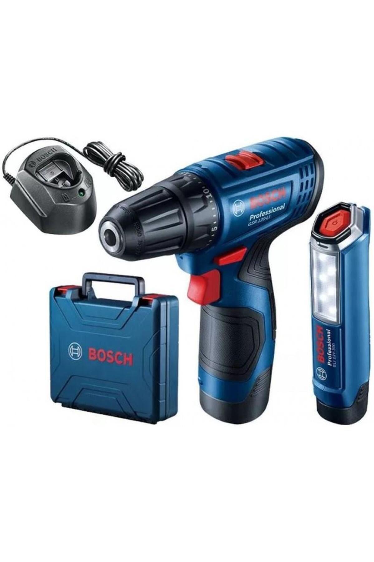 Bosch Gsr 120-lı Akülü Delme Vidalama 2.0 Ah Led