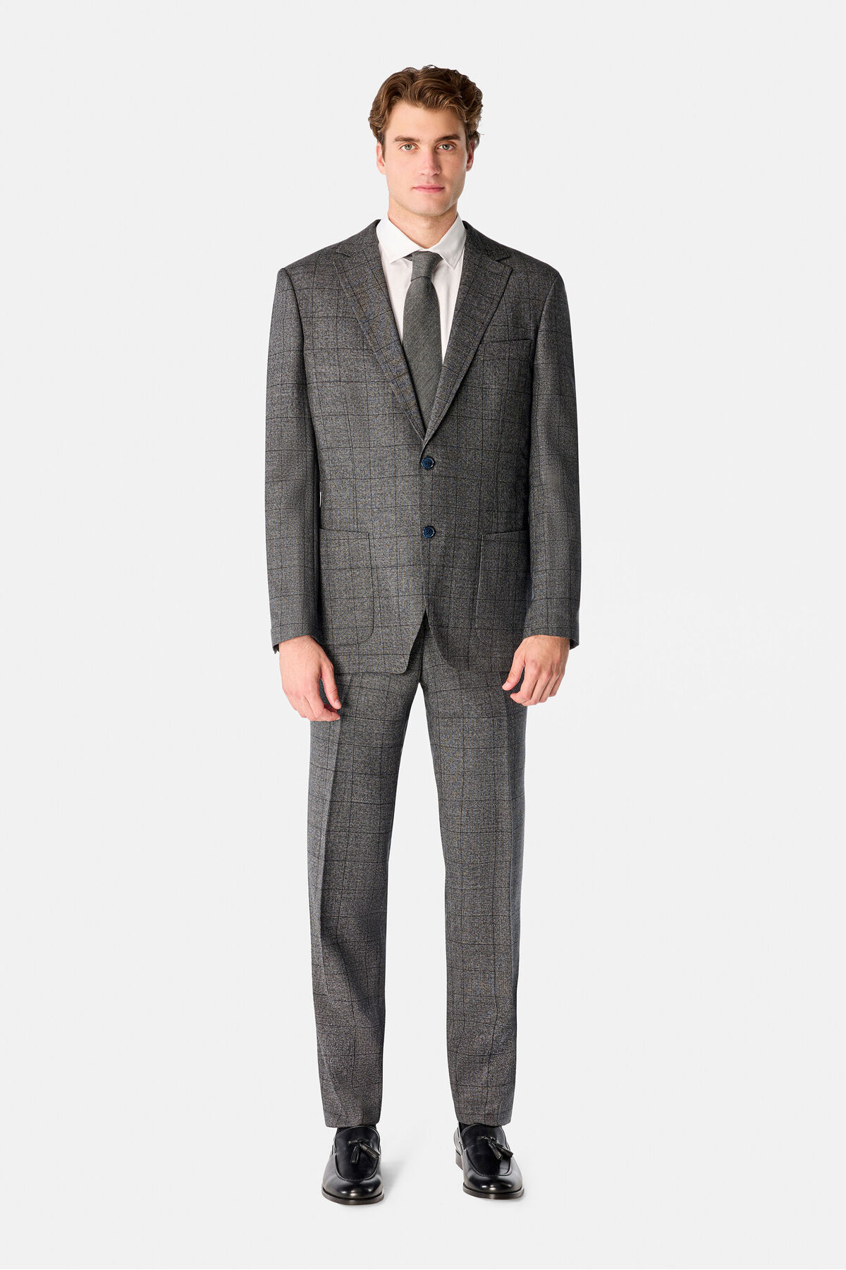 W Collection ANTRASİT DÜĞMELİ TAKIM ELBİSE — رنگارنگ M300429372