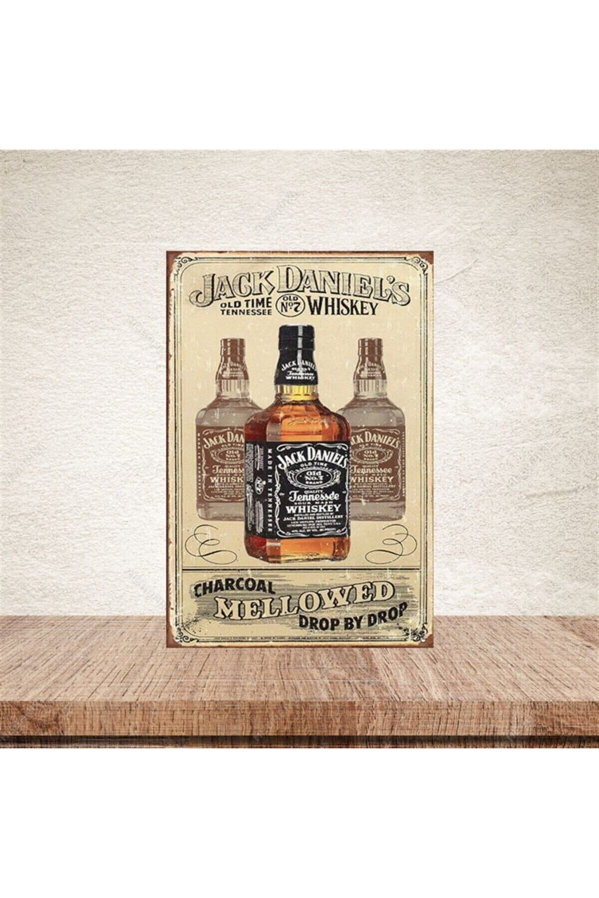TAKIFİX 20-30 Cm Retro Ahşap Poster
