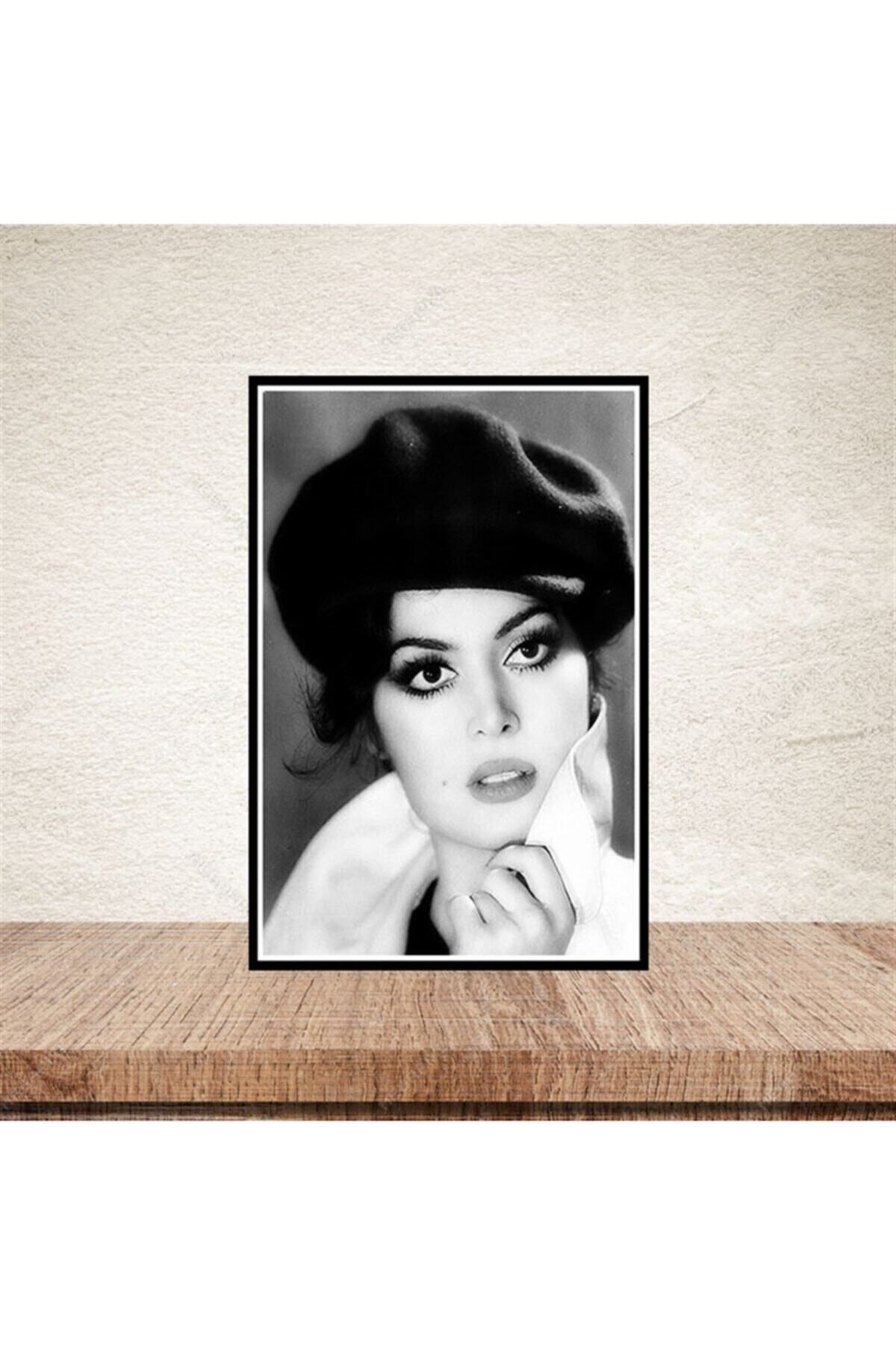 TAKIFİX Türkan Şoray Retro Ahşap Poster