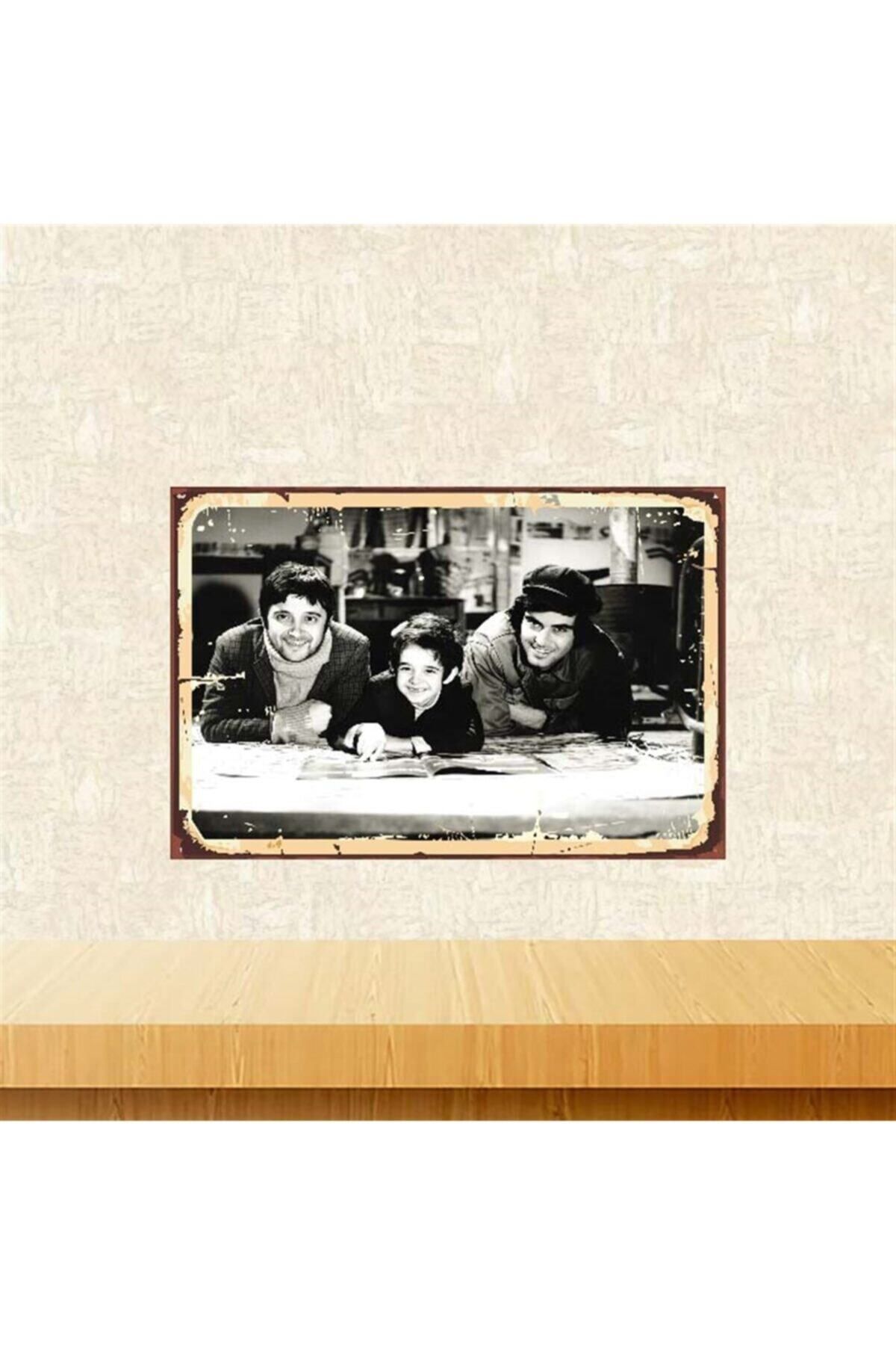 TAKIFİX Yeşilçam Canım Kardeşim Retro Ahşap Poster 20*30 cm