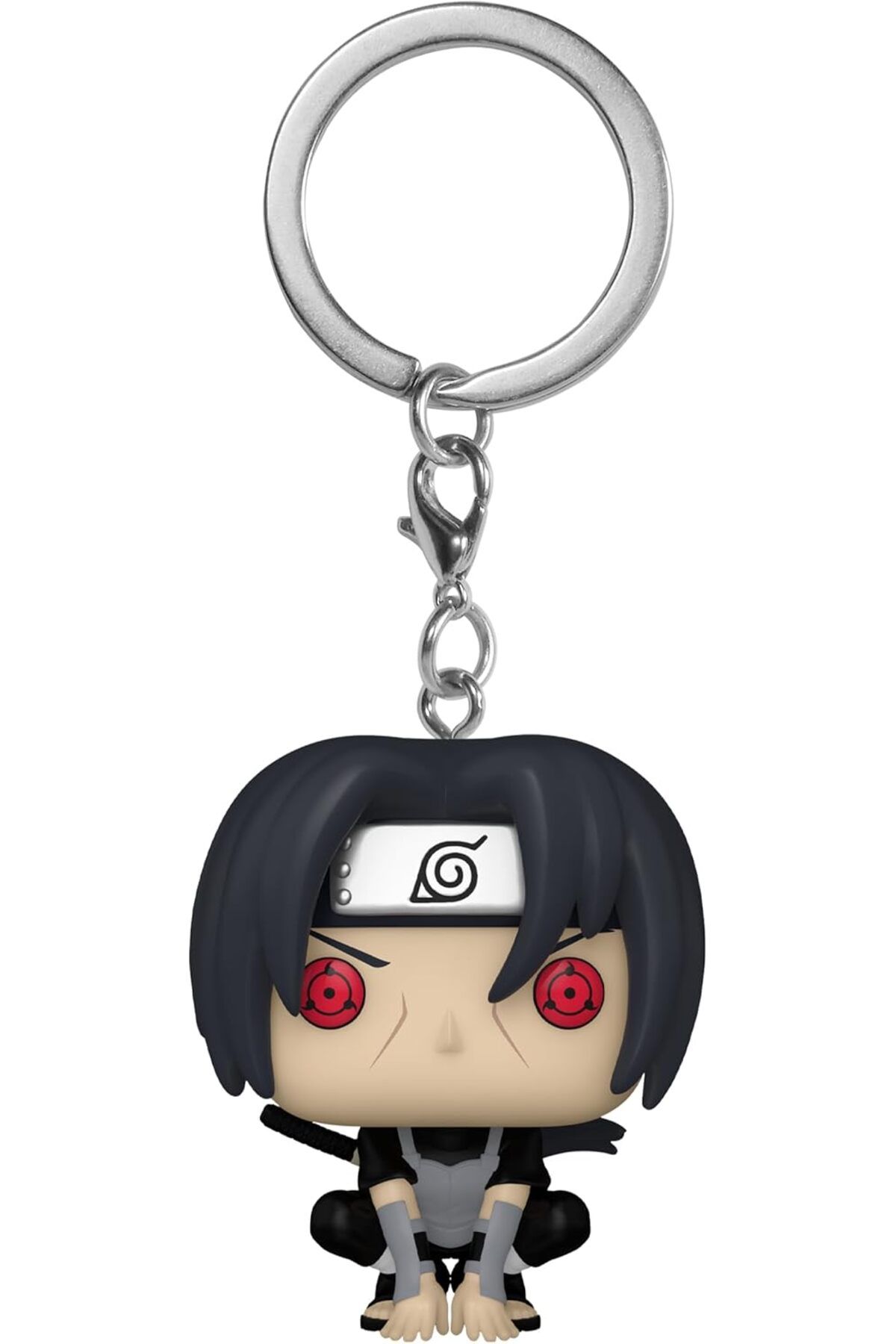 DERİK htsp Pop! Anahtarlık: Naruto - Itachi Uchiha - (Moonlit) - Vinil Mini Figür Koleksiyon Orijinal An