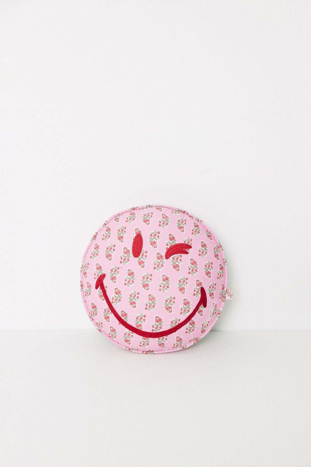 Women'secret-Smiley print round cushion 4