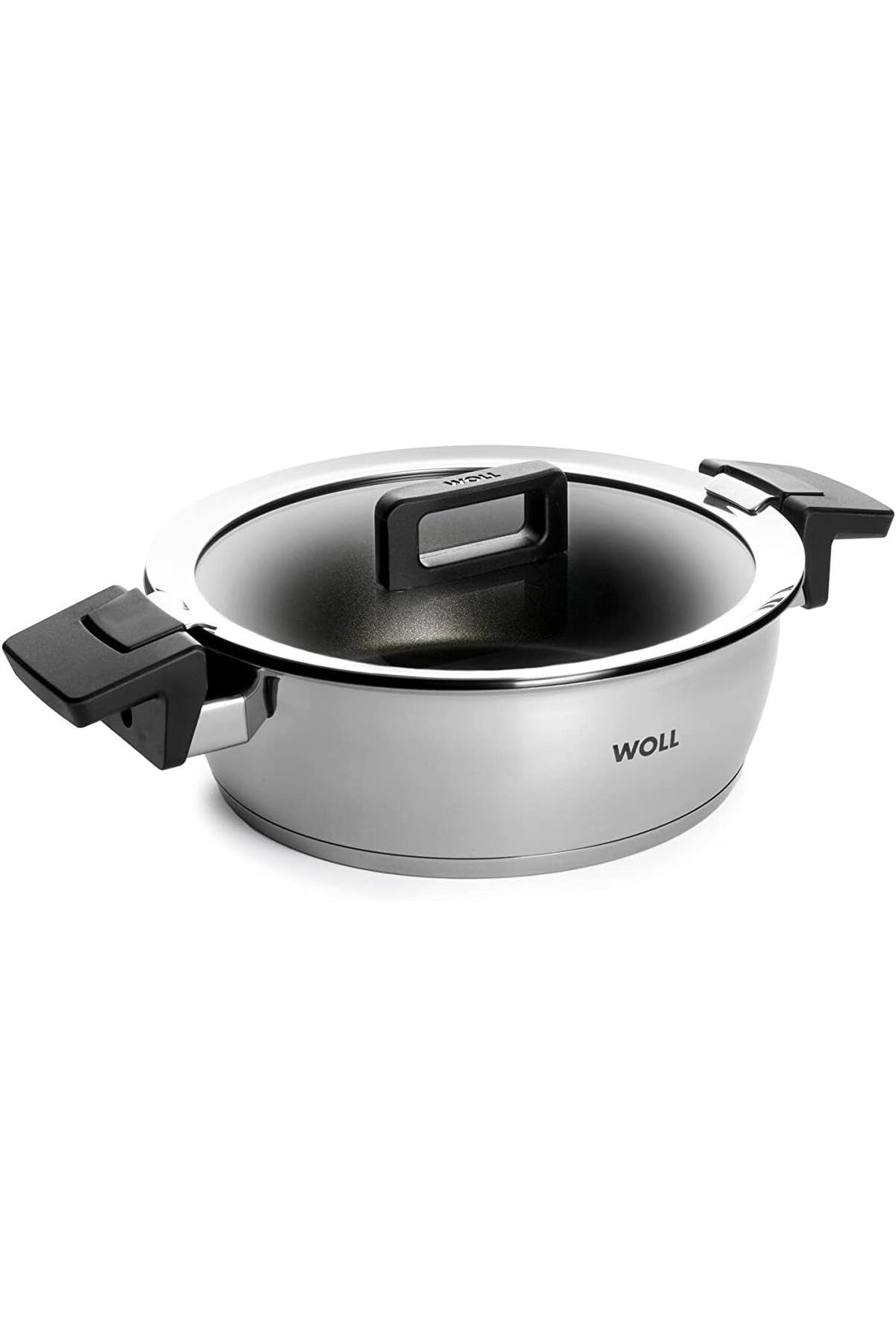 KDROĞLU GEÇMEZ 824NC Concept kapaklı kızartma tenceresi, 24 cm çap, 7 cm yüksekliğinde, 3,6 l, tüm oc