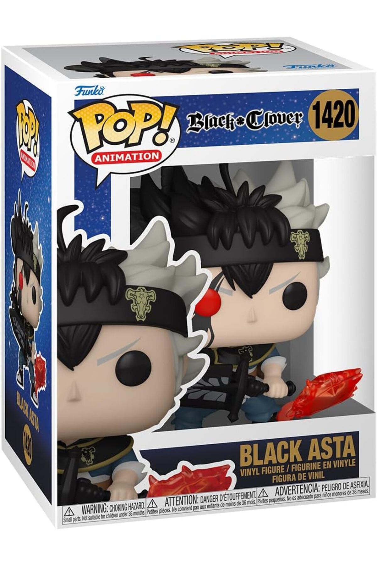 DERİK htsp POP Figür Animation: Black Clover- Black Asta şmd al 1122015
