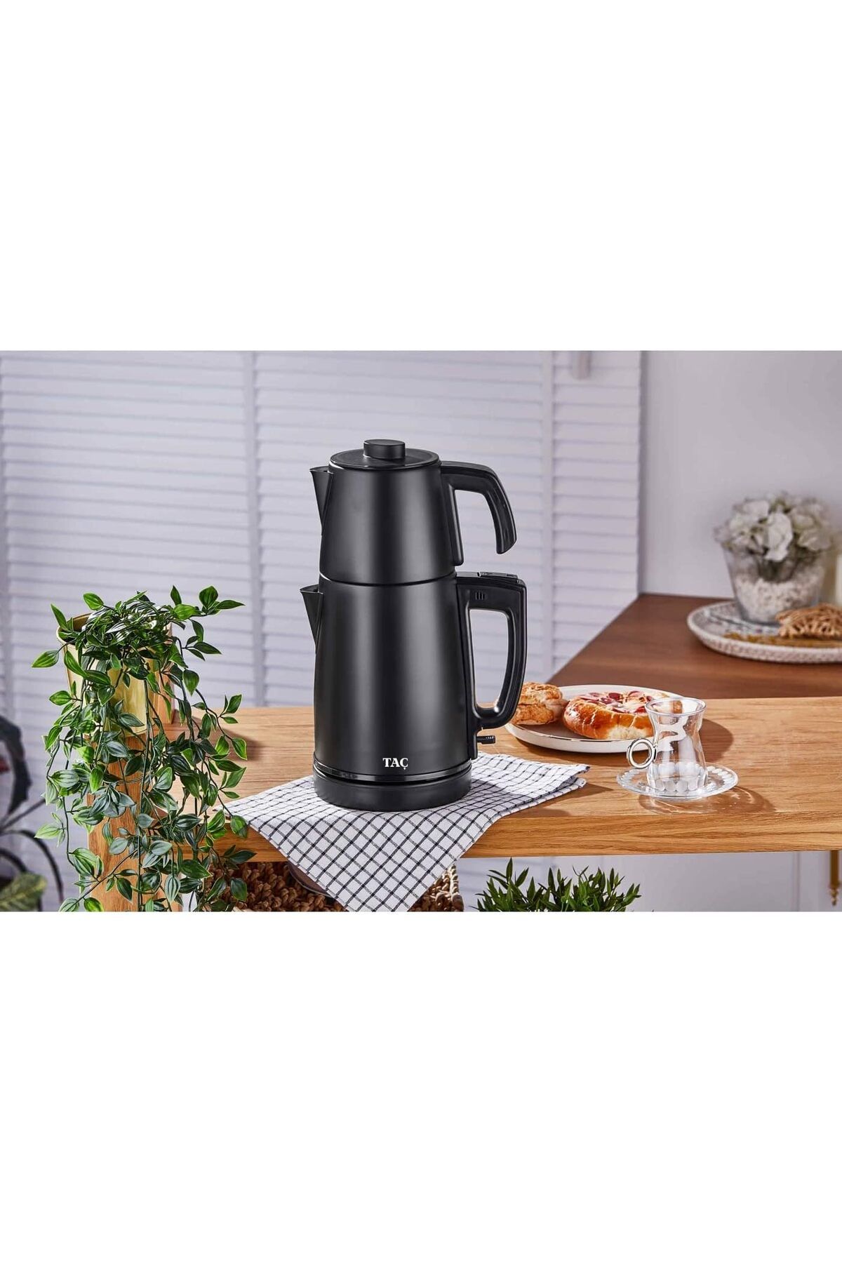 mazıdağı mazzıdağ KEYFİDEM ÇAY MAKİNASI MAT SİYAH new store 1133631