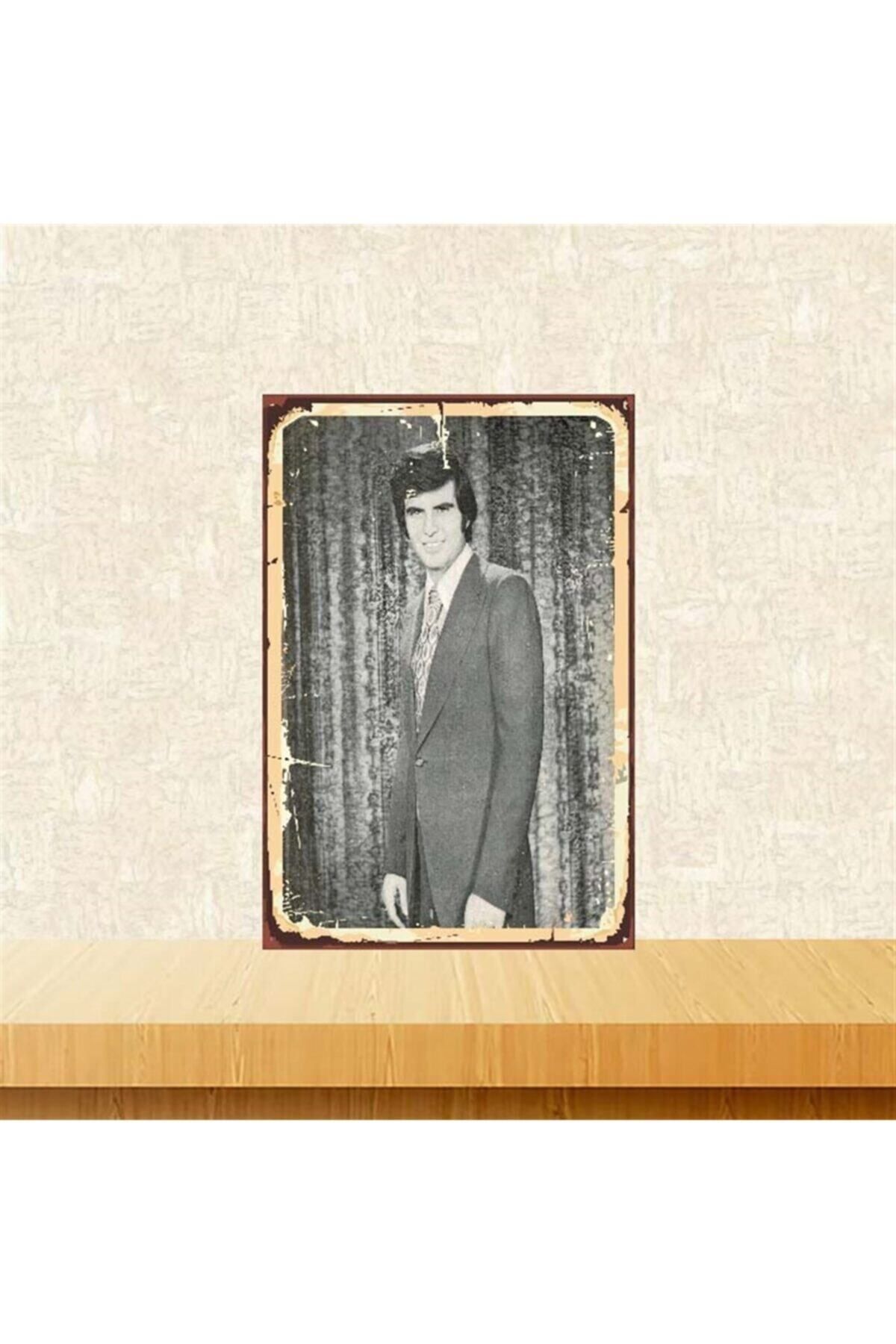 TAKIFİX Tarık Akan 20-30 Cm Retro Ahşap Poster